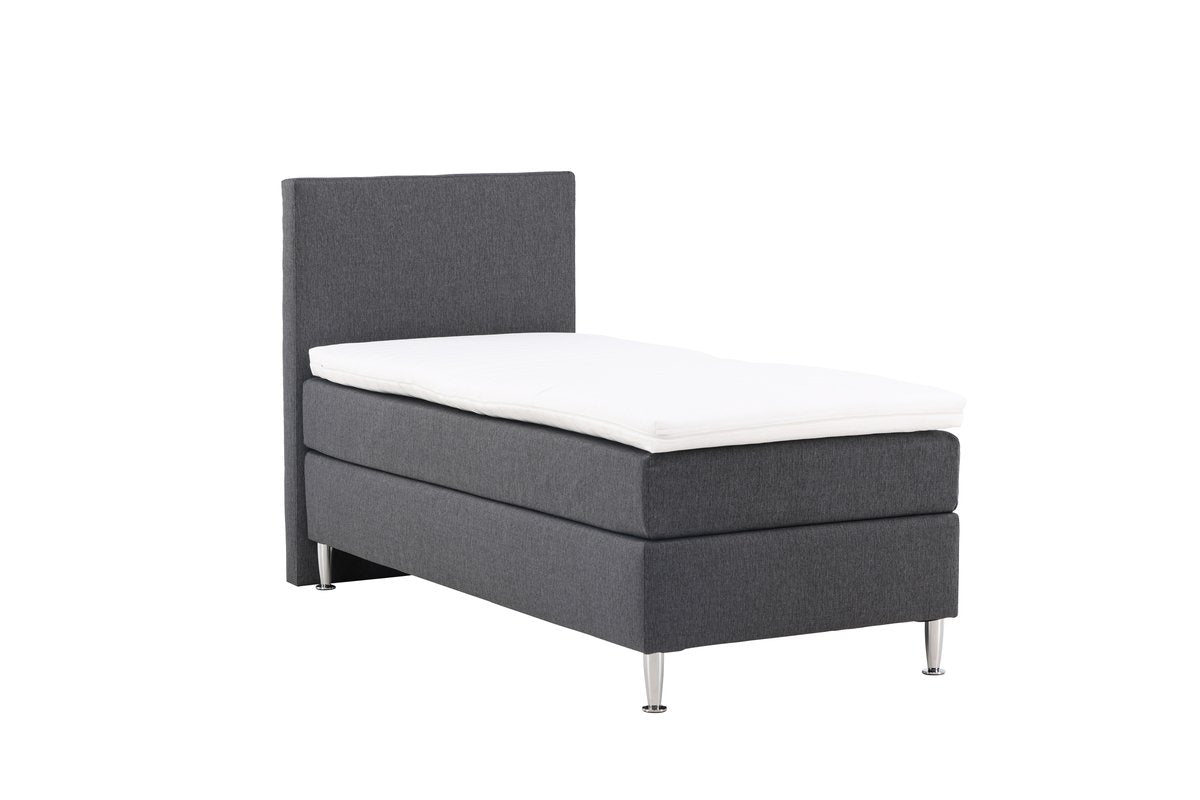 Rebellenclub Bed Kadina – 200 x 90 cm – Donkergrijs