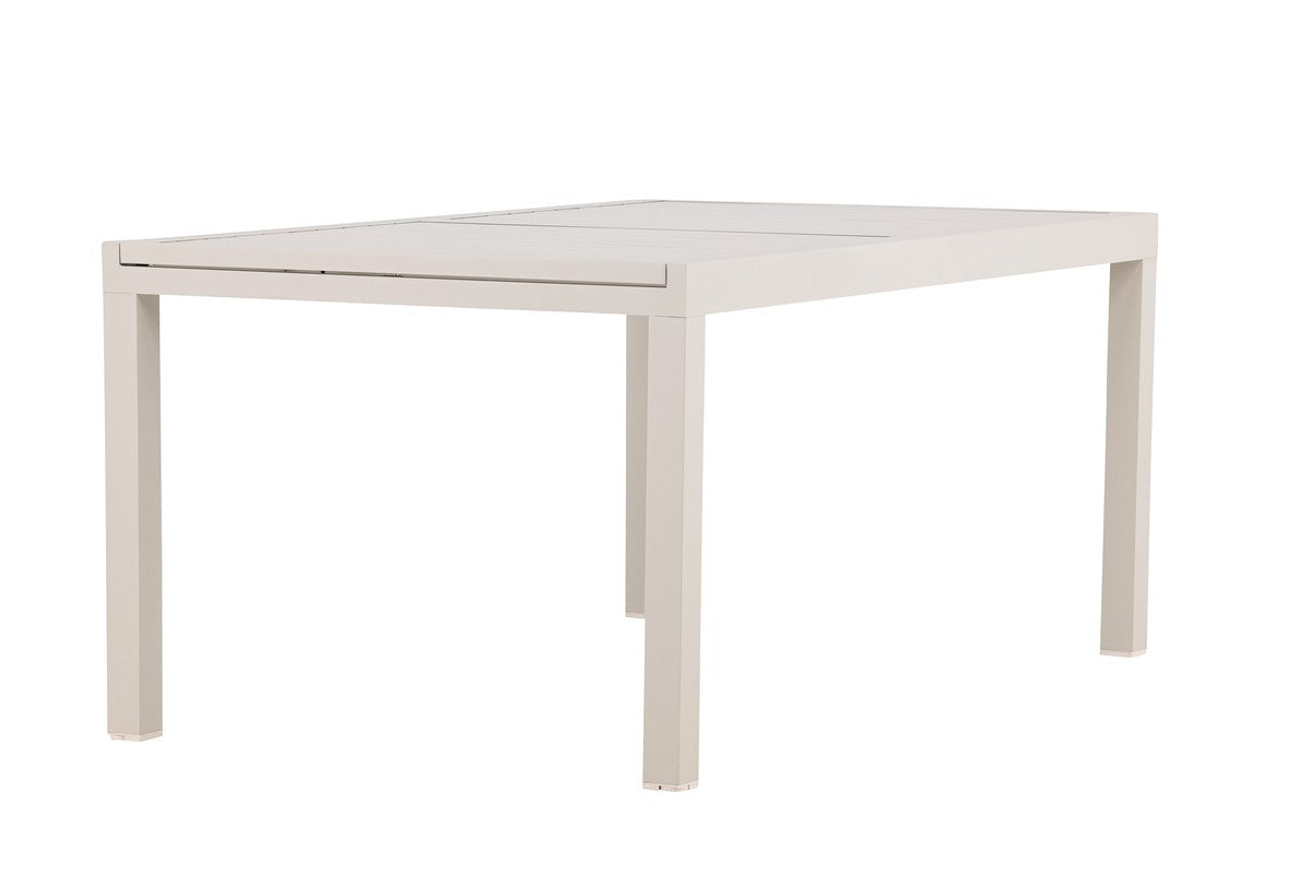 Rebellenclub Rechthoekige Tuintafel Grano – 160 x 100 cm – Beige