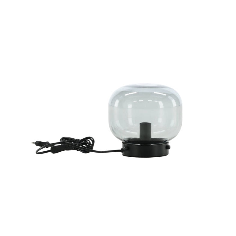 Rebellenclub Tafellamp Movik – zwart – Ø 19 cm