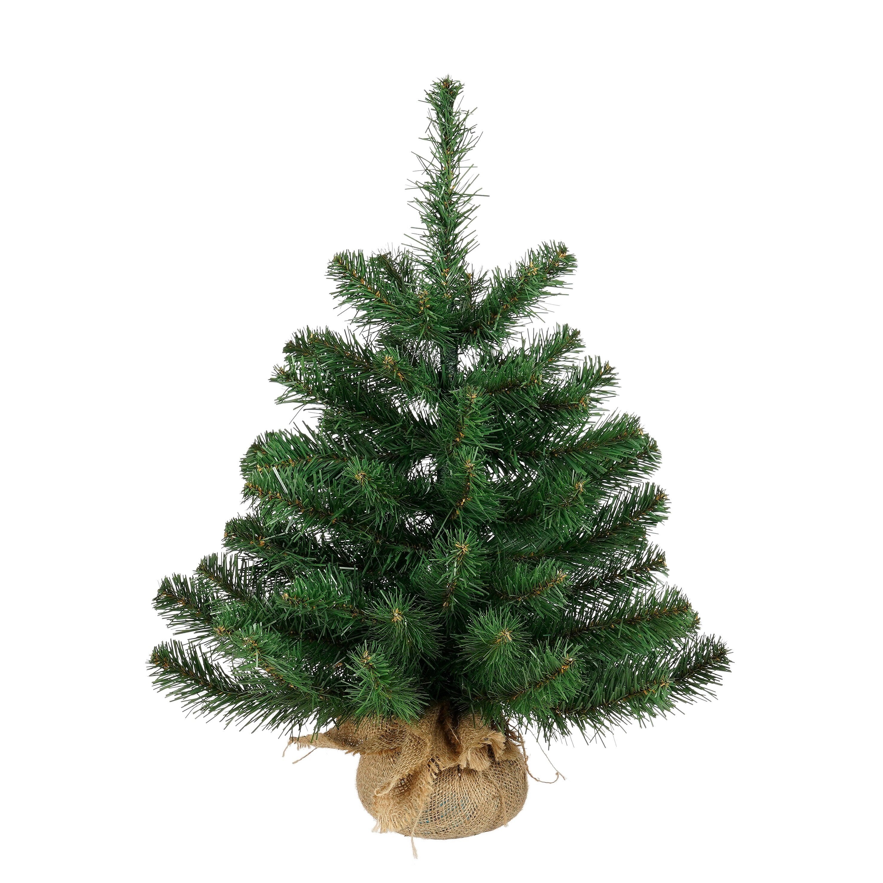 Triumph Tree Alpine Kunstkerstboom in Jute – H60 x Ø51 cm – Groen