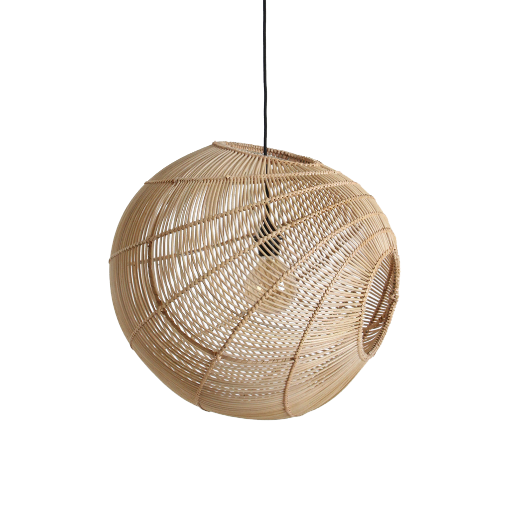 Raw Materials Luna rotan hanglamp Sphere – 50x52x50 cm