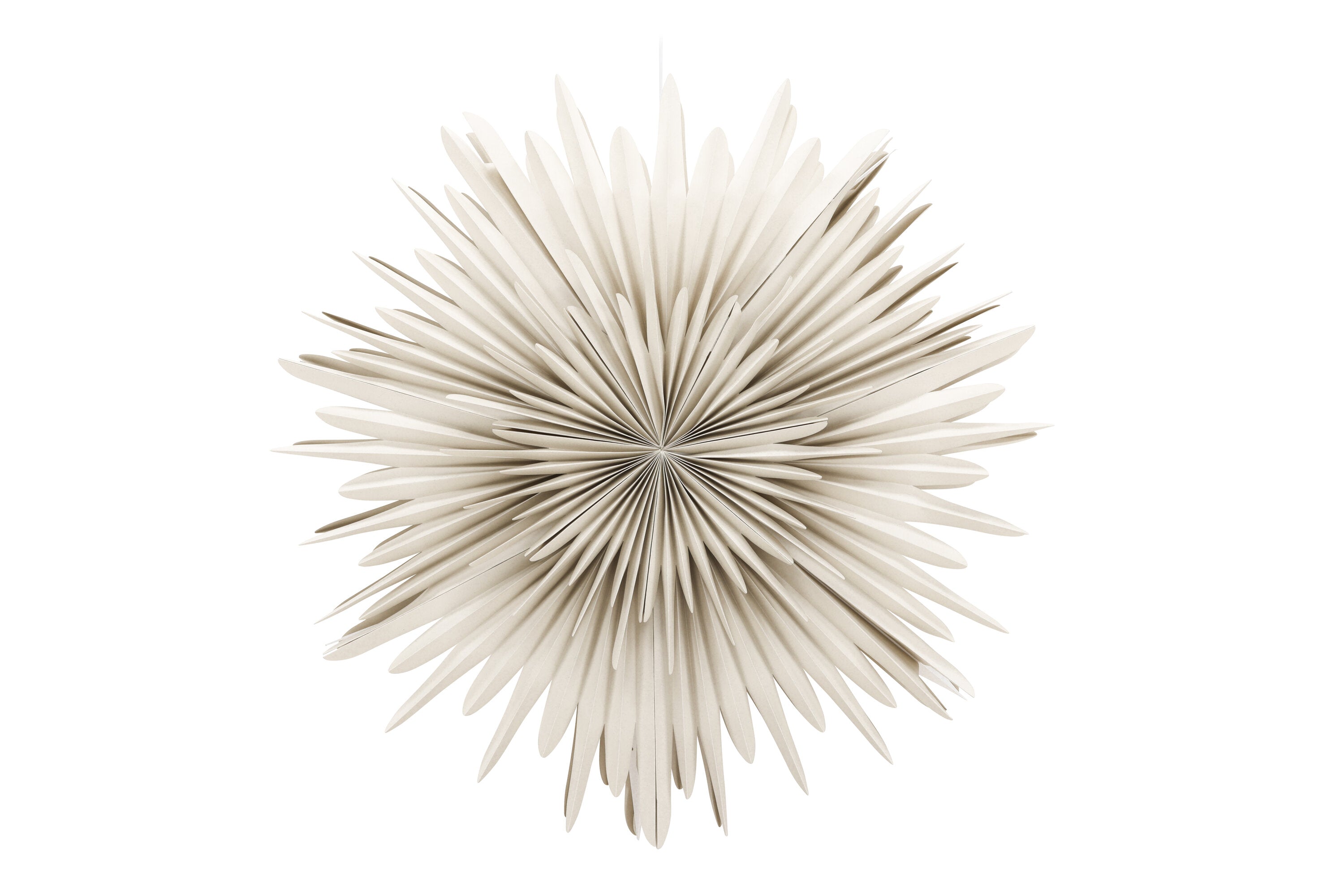 Rebellenclub Hanglamp Osaga – beige – Ø 100 cm