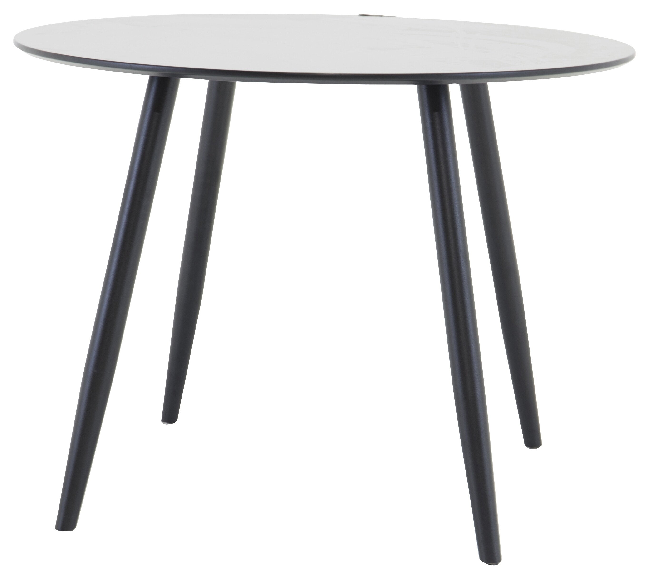 BRAM Eetkamertafel Namu – ø100 cm – Zwart