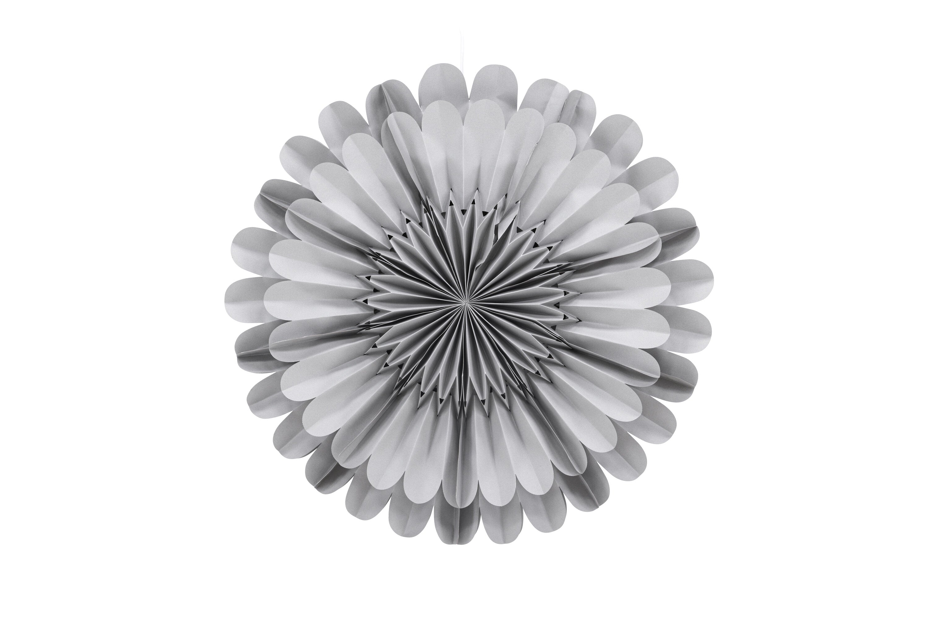 Rebellenclub Hanglamp Selu – donkergrijs – Ø 60 cm