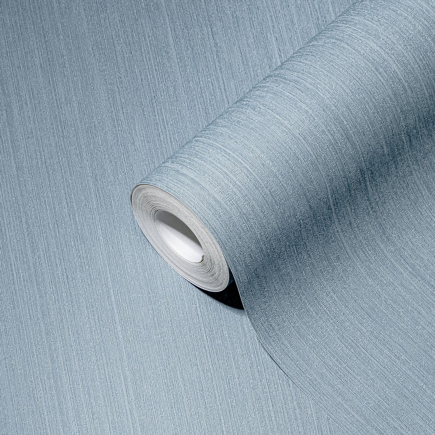 A.S. Création behang effen blauw – 53 cm x 10.05 m – AS-380987