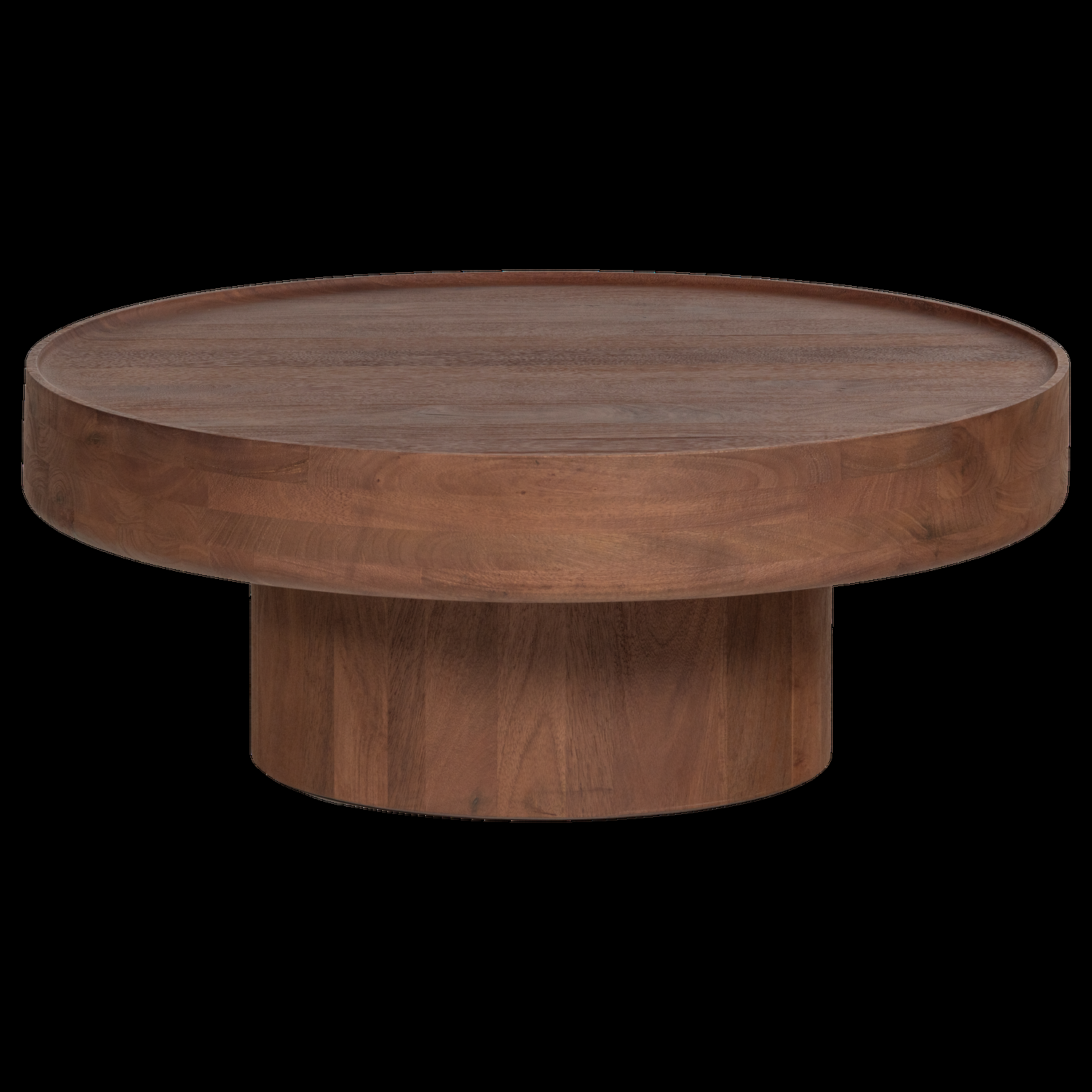 WOOOD salontafel Dara – Mangohout – Bruin – 35x90x90