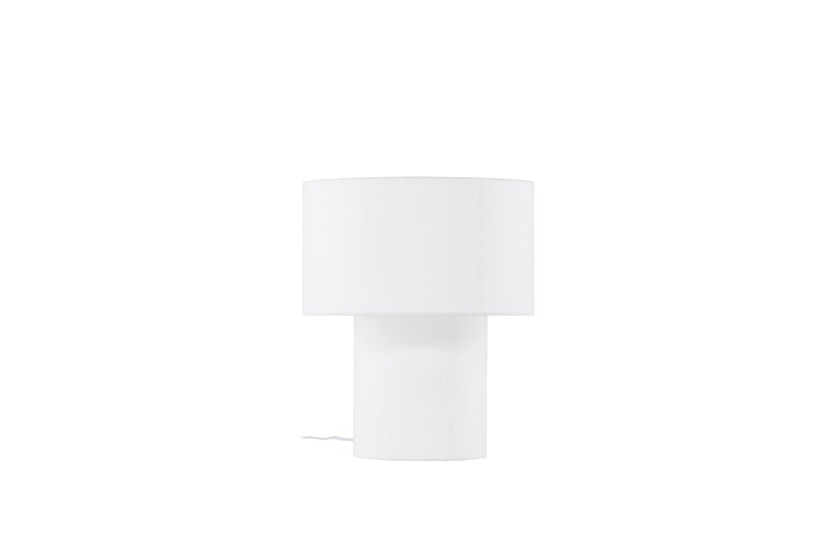 Rebellenclub Tafellamp Gaspar – beige – Ø 35 cm