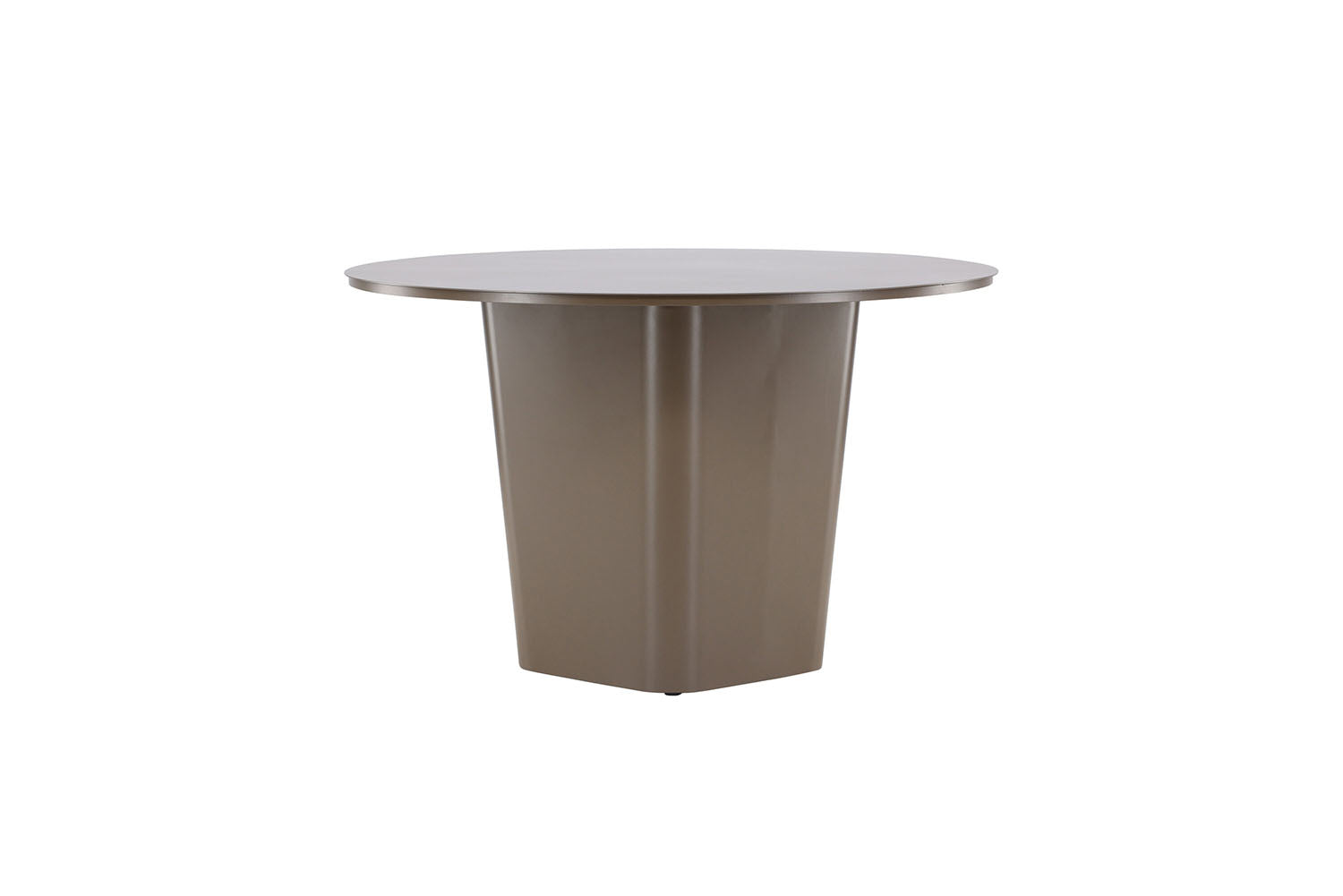 Rebellenclub Ronde Tuintafel Echo – ø120cm – Bruin