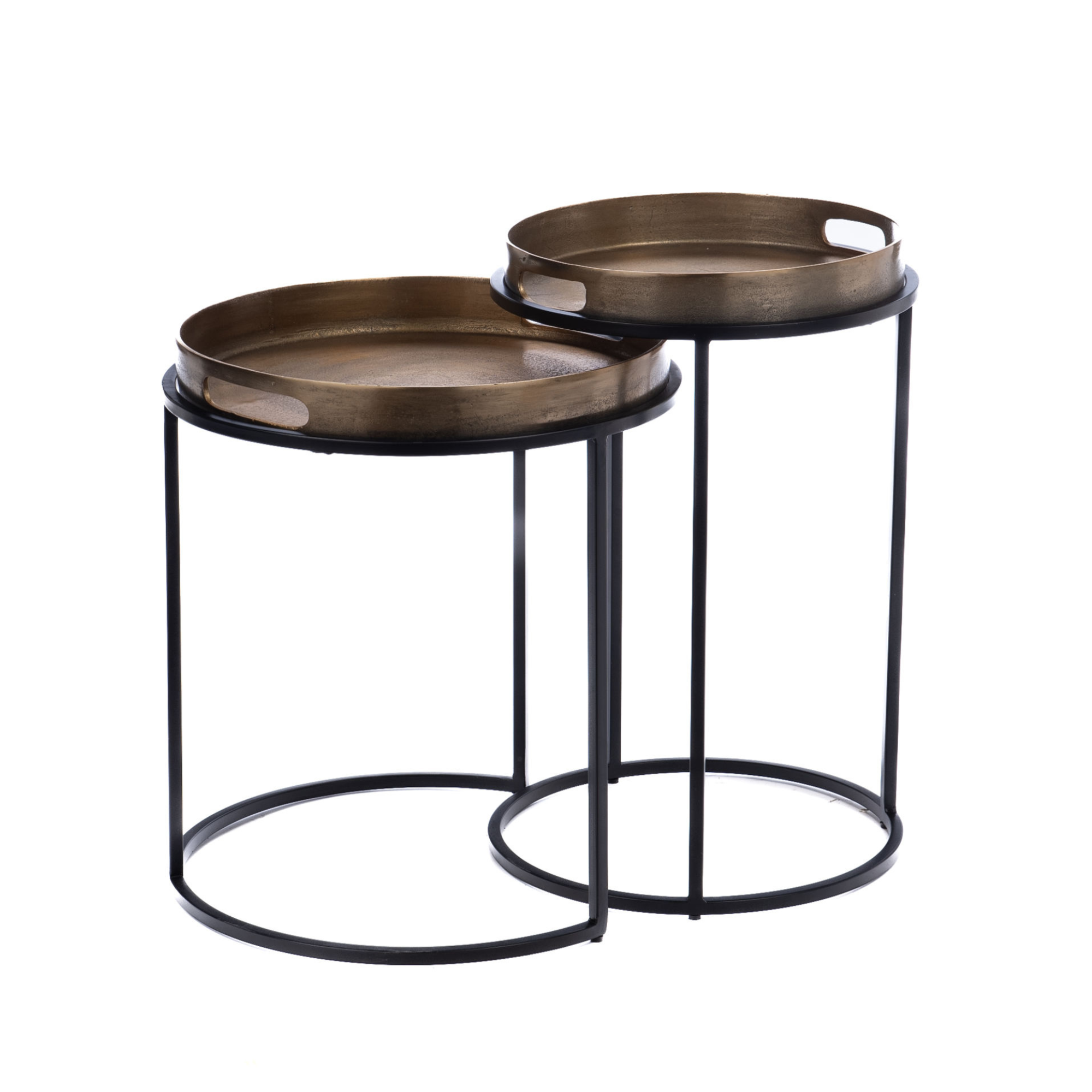 Starfurn bijzettafel Laure – brons – 42x42x50cm