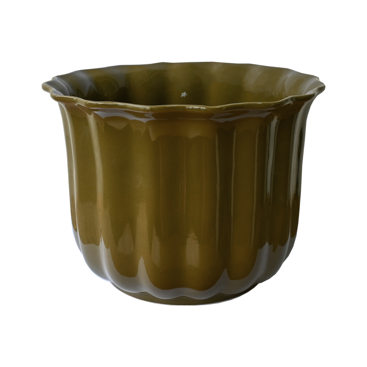 Royal Goedewaagen pot Indoor – Ø28,5x22cm – Nature Green