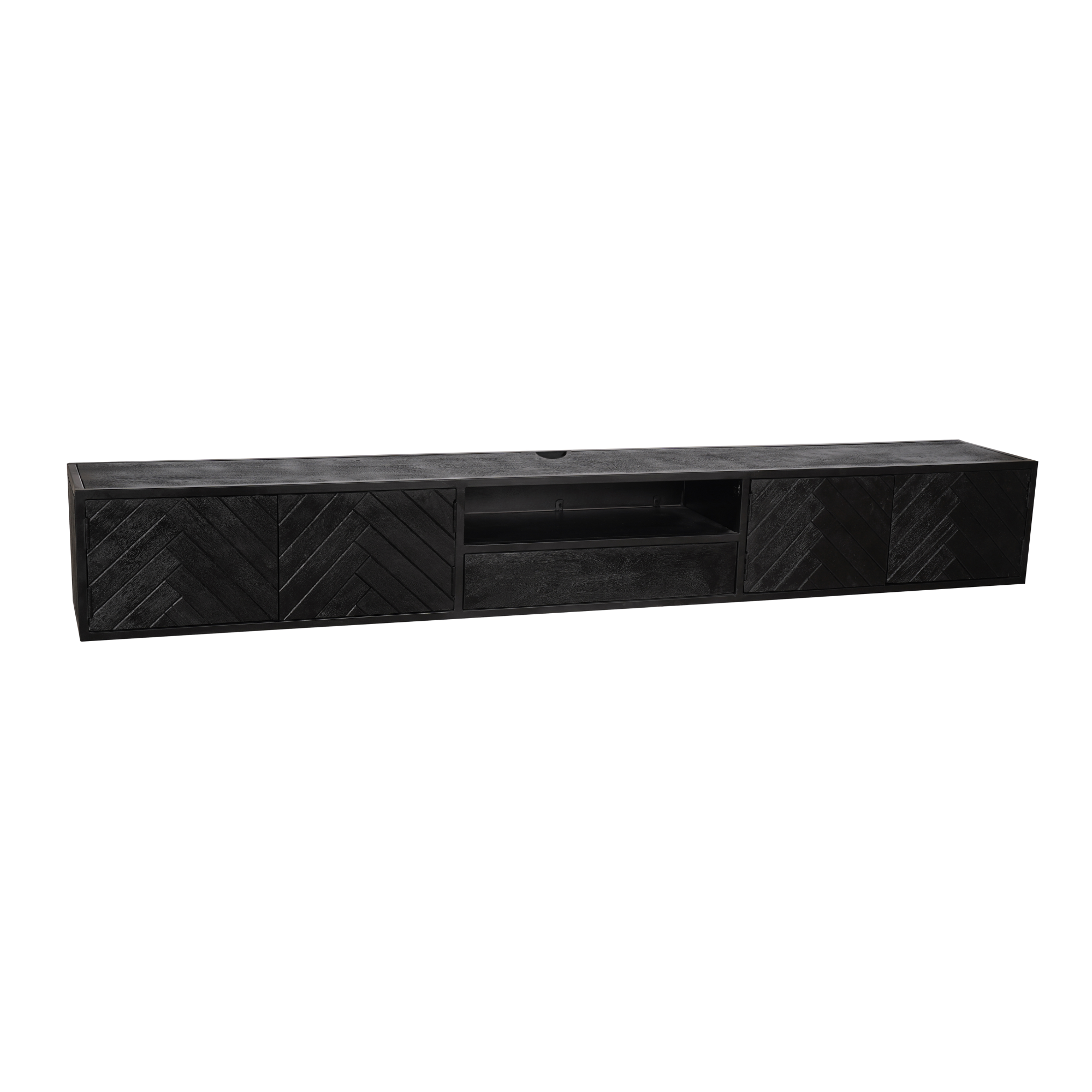 Starfurn tv meubel New York – zwart – 35x280x33cm