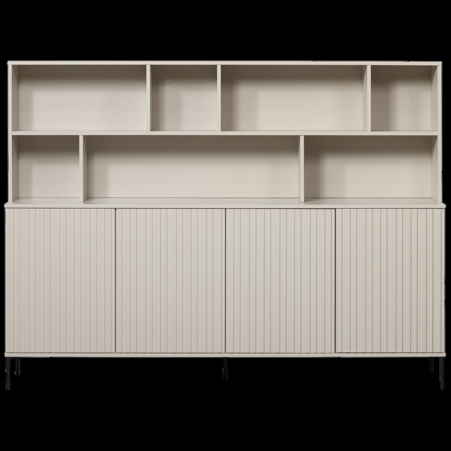 WOOOD wandkast New Gravure – Grenen – Dust – 150x200x44
