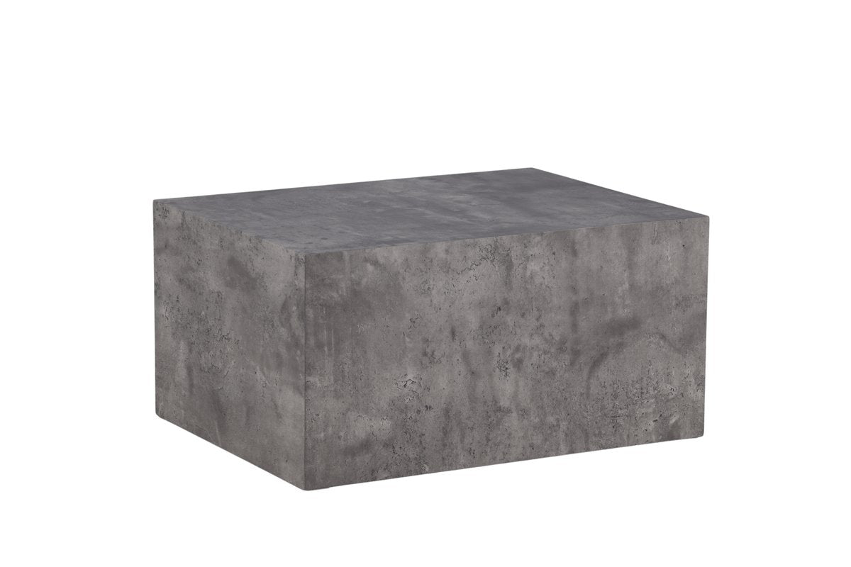 Rebellenclub Salontafel Tusani – 80 x 60 cm – Grijs Betonlook