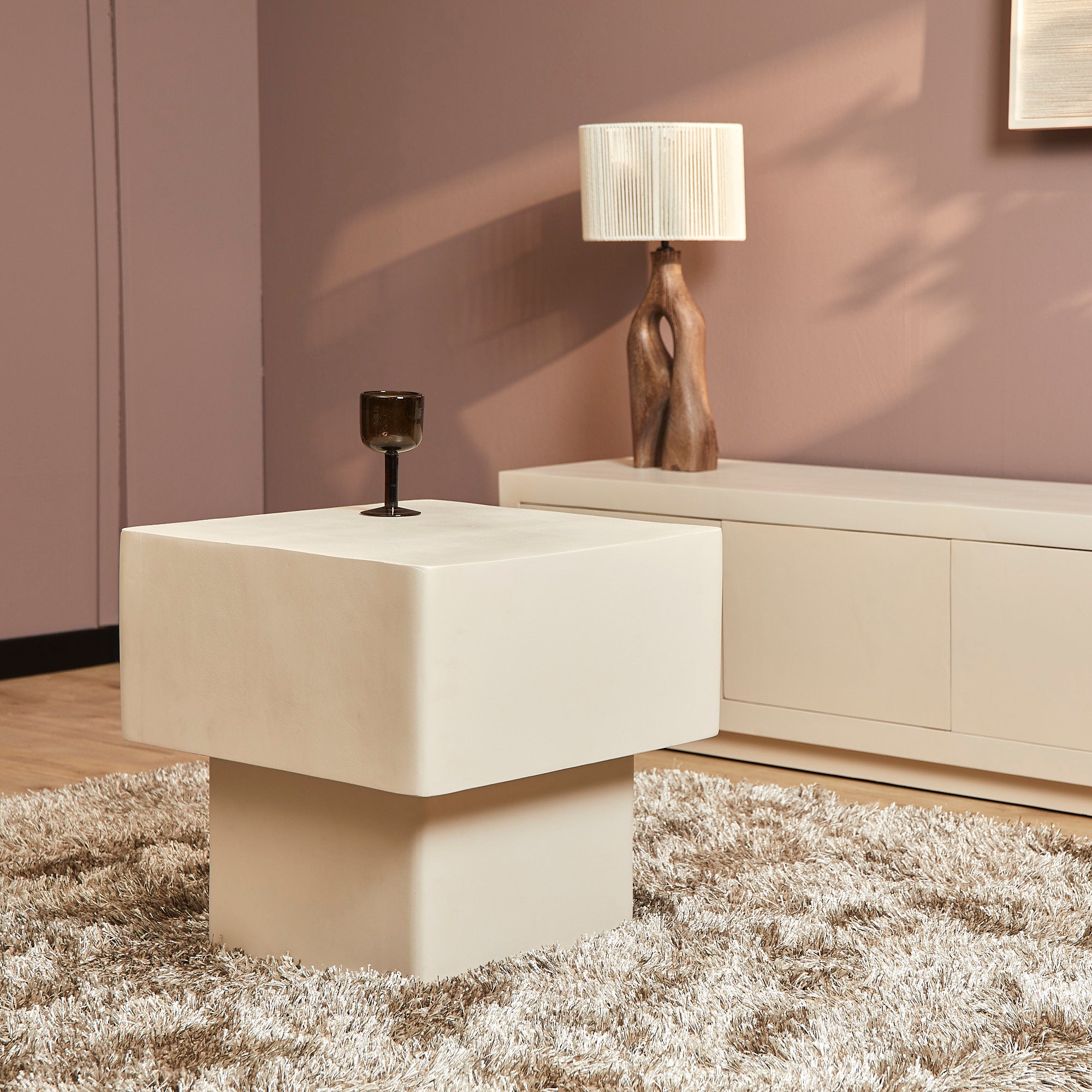 Starfurn salontafel Saya – wit – 50x50x51cm