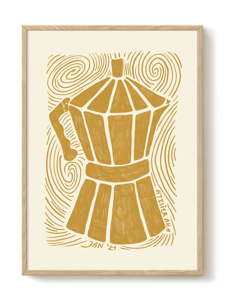 Anouk – Percolator – PSTR studio Kunst Poster