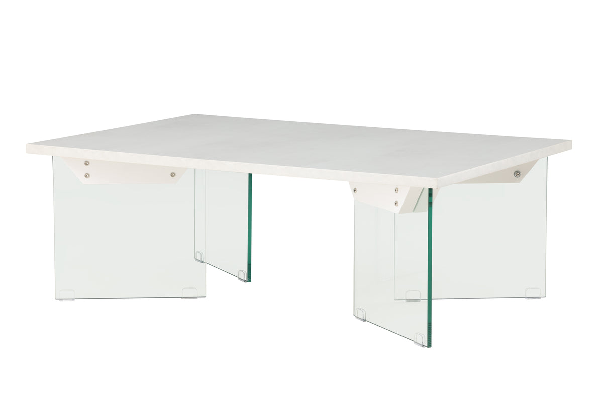 Rebellenclub Salontafel Arnebo – 120x 80 cm – Wit