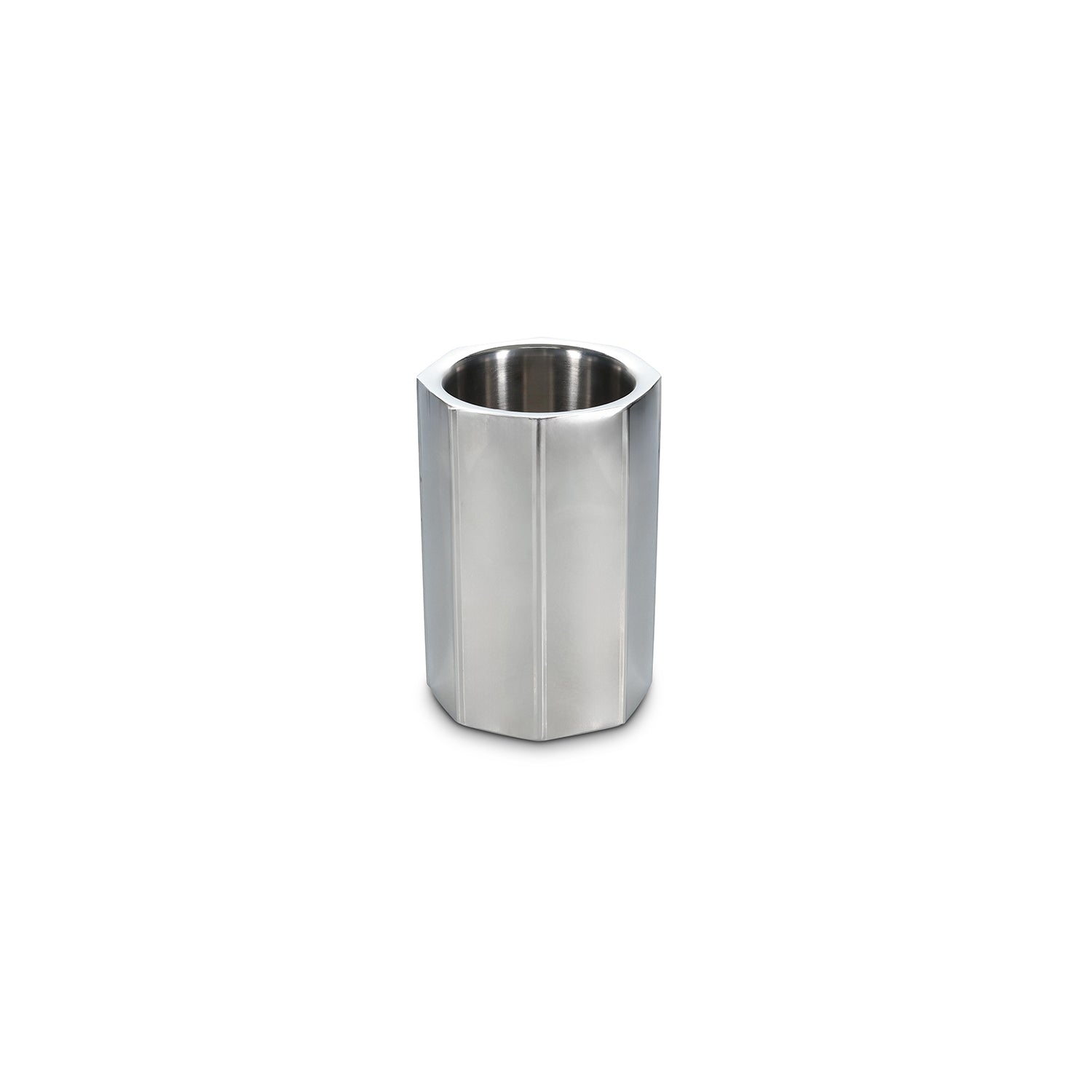 S|P Collection – Wijnkoeler 13xH20cm dubbelwandig zilver Nox