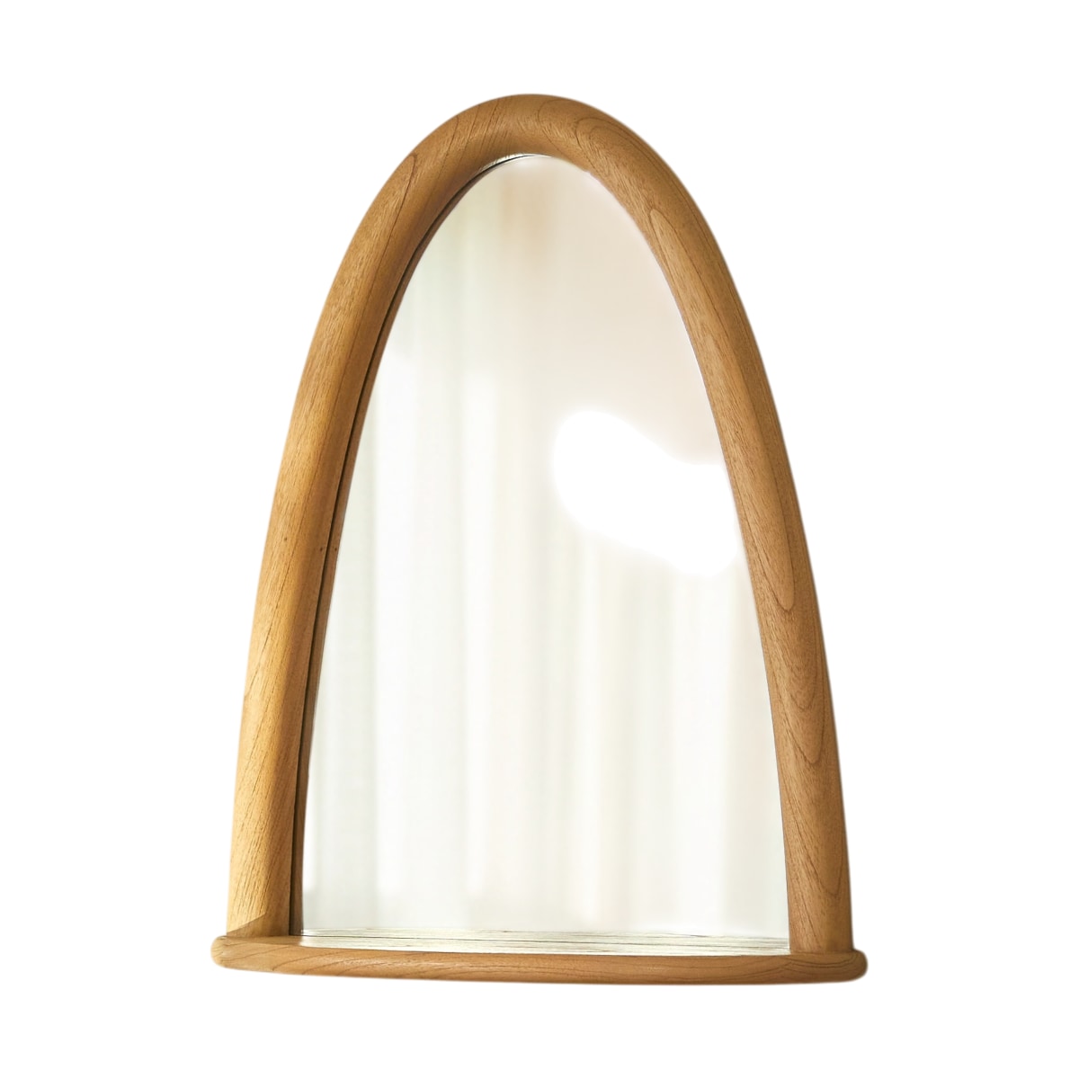 Tikamoon Badkamerspiegel van mindi 68×55 cm – Naturel