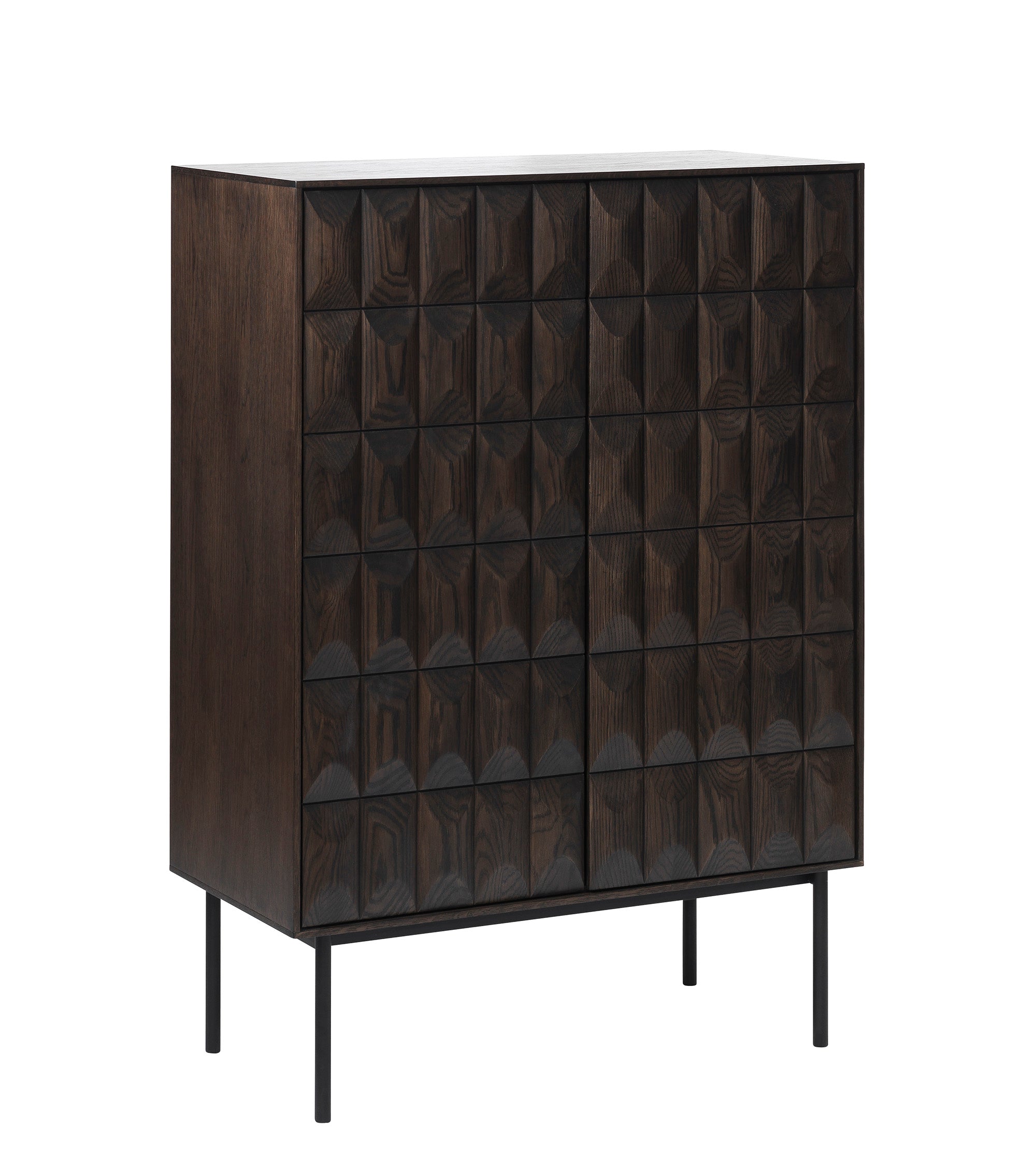Loff Design Wandkast Coos – 90 x 45 cm – Bruin