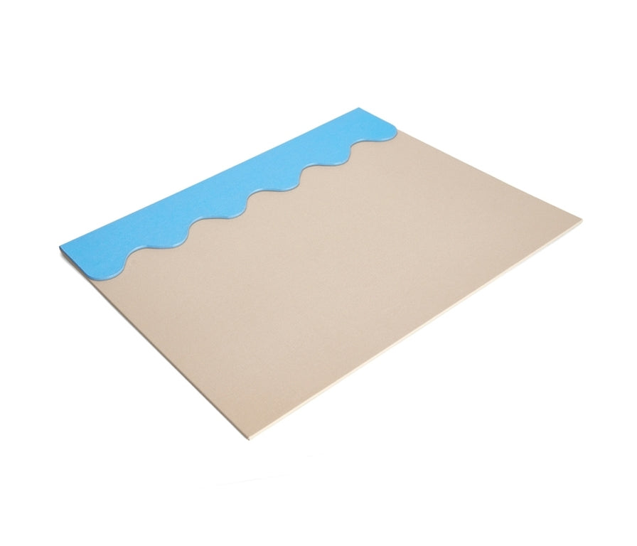 Printworks Bureau Onderlegger – Beige/Blauw