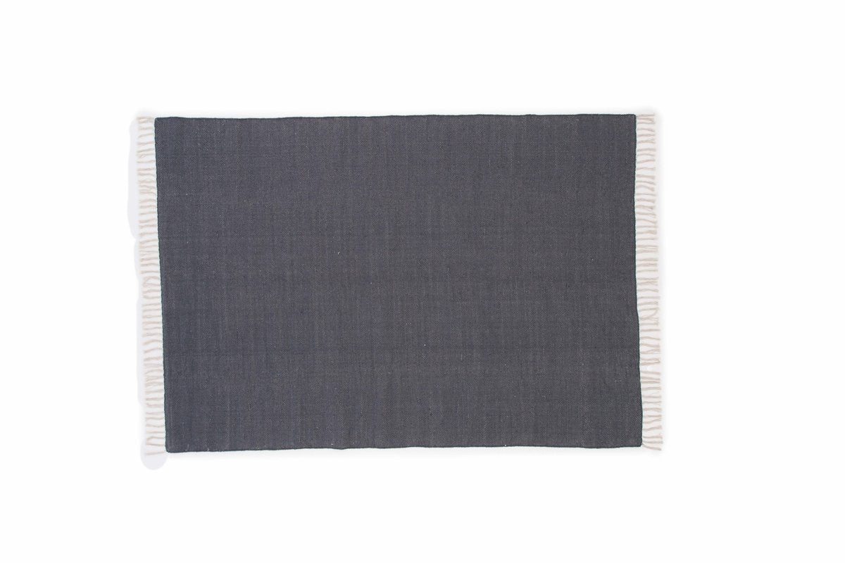 Rebellenclub Vloerkleed Kiruna – 240 x 170 cm – Donkergrijs