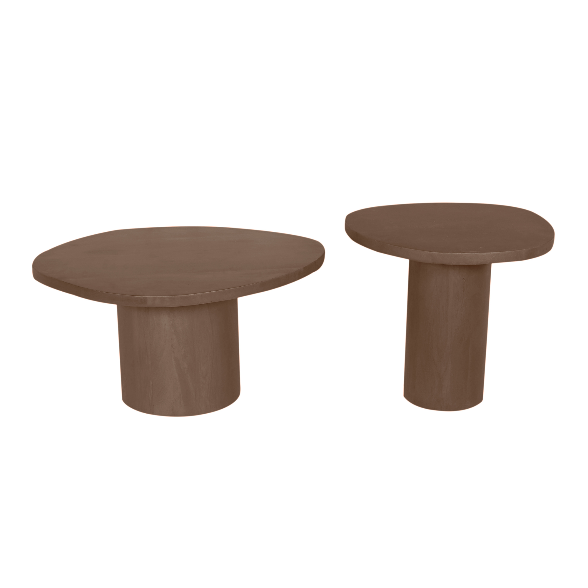 Starfurn salontafel – bruin – 70x70x38cm