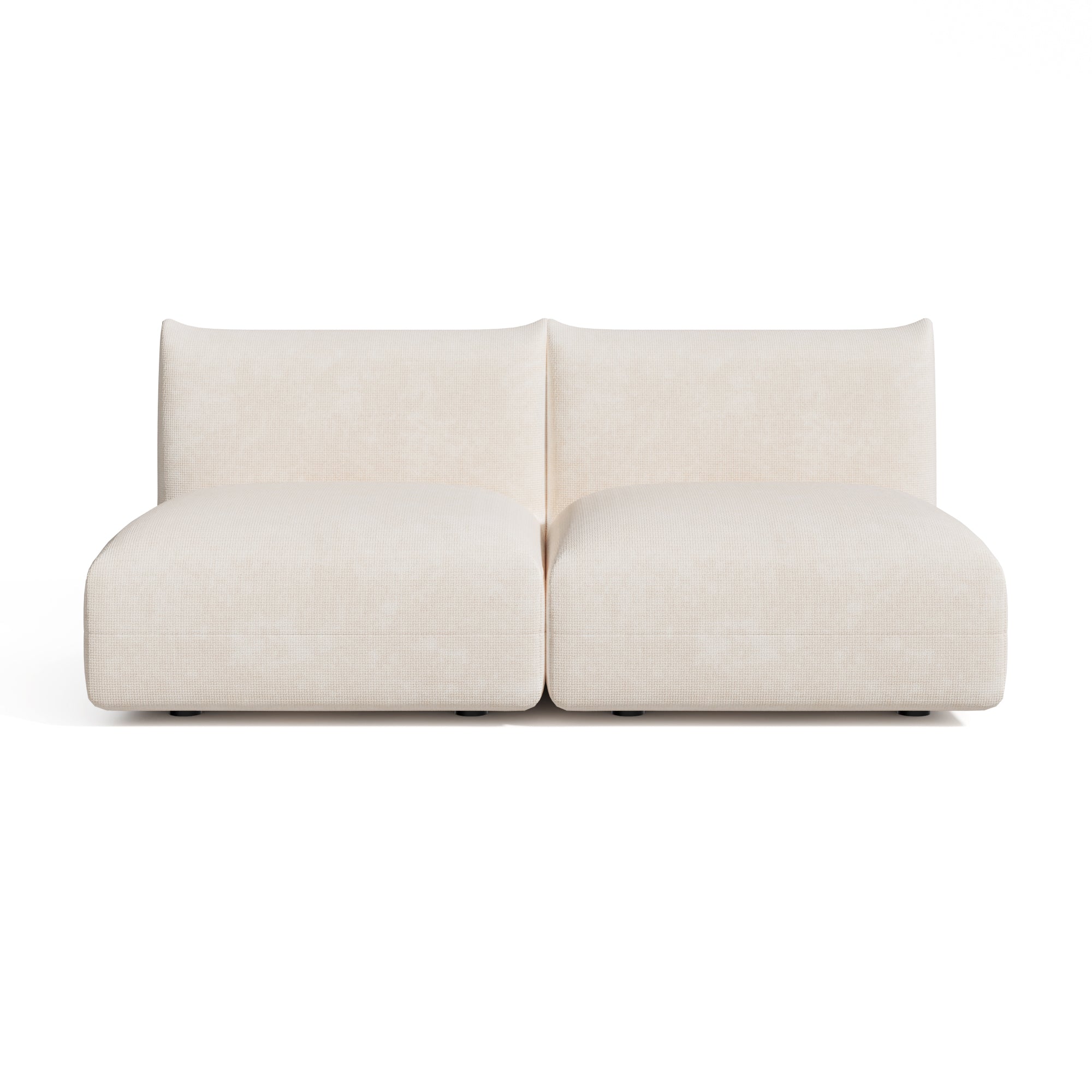 Sia Home – NOOMA – Chenille fluweel – Crème – 194cm