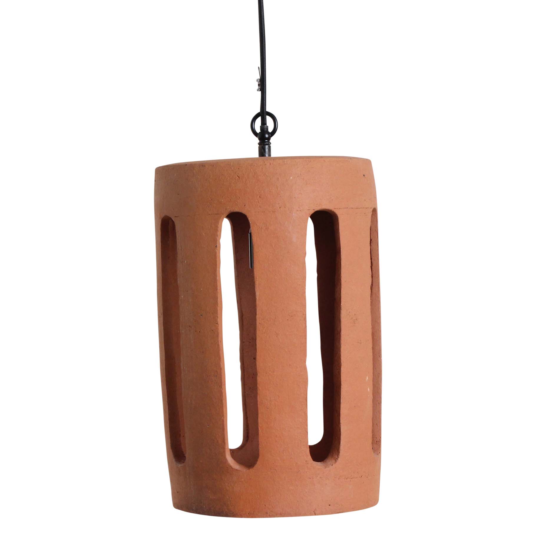 Raw materials hanglamp Terra Long Ark – naturel – 25x25x43 cm