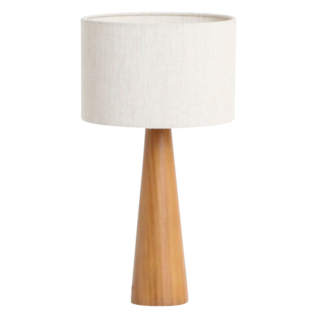 Raw materials tafellamp Aspen Cone L – naturel – 29x29x51 cm