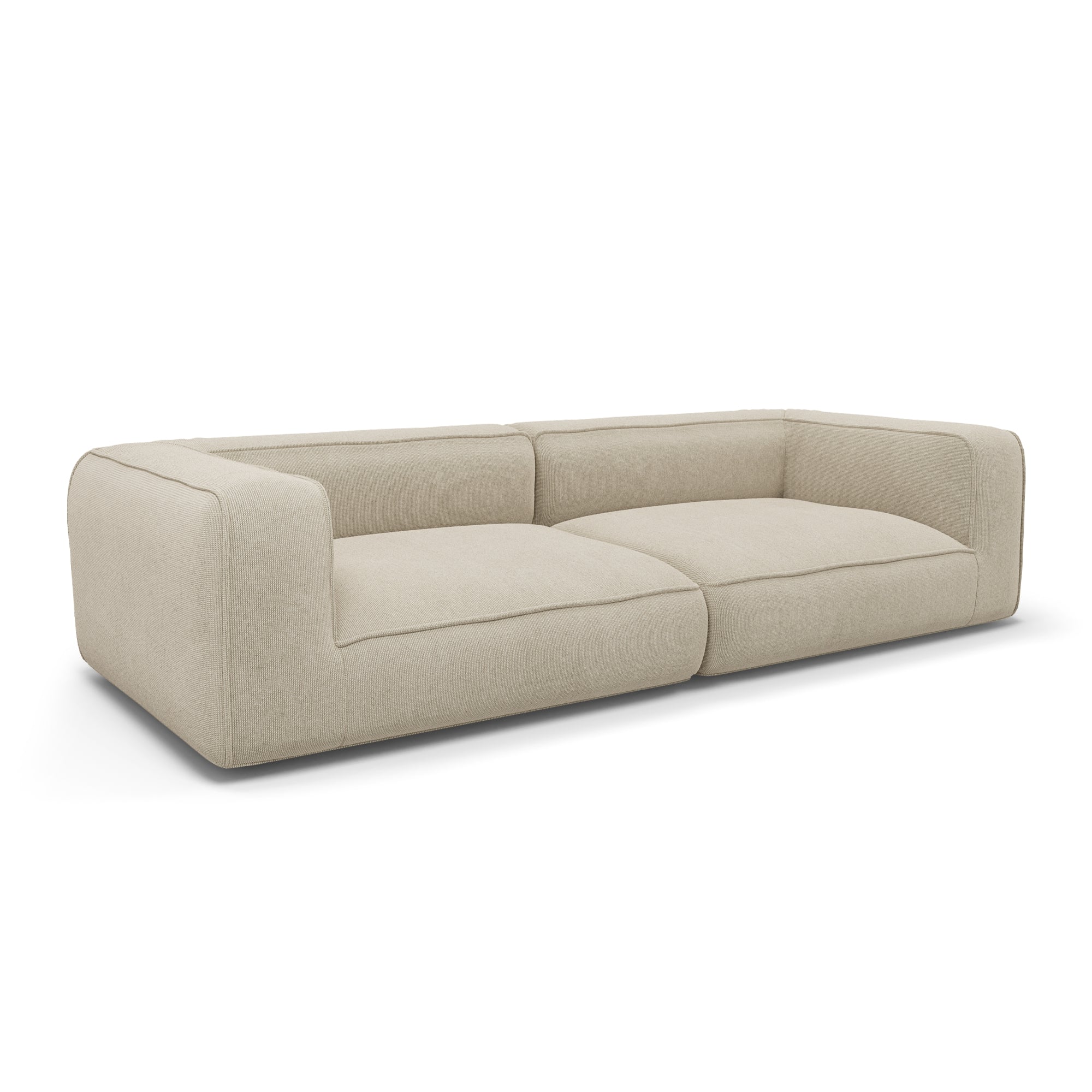 Premium Interiors – 3-zitsbank van geweven stof SOFIA – geweven stof b