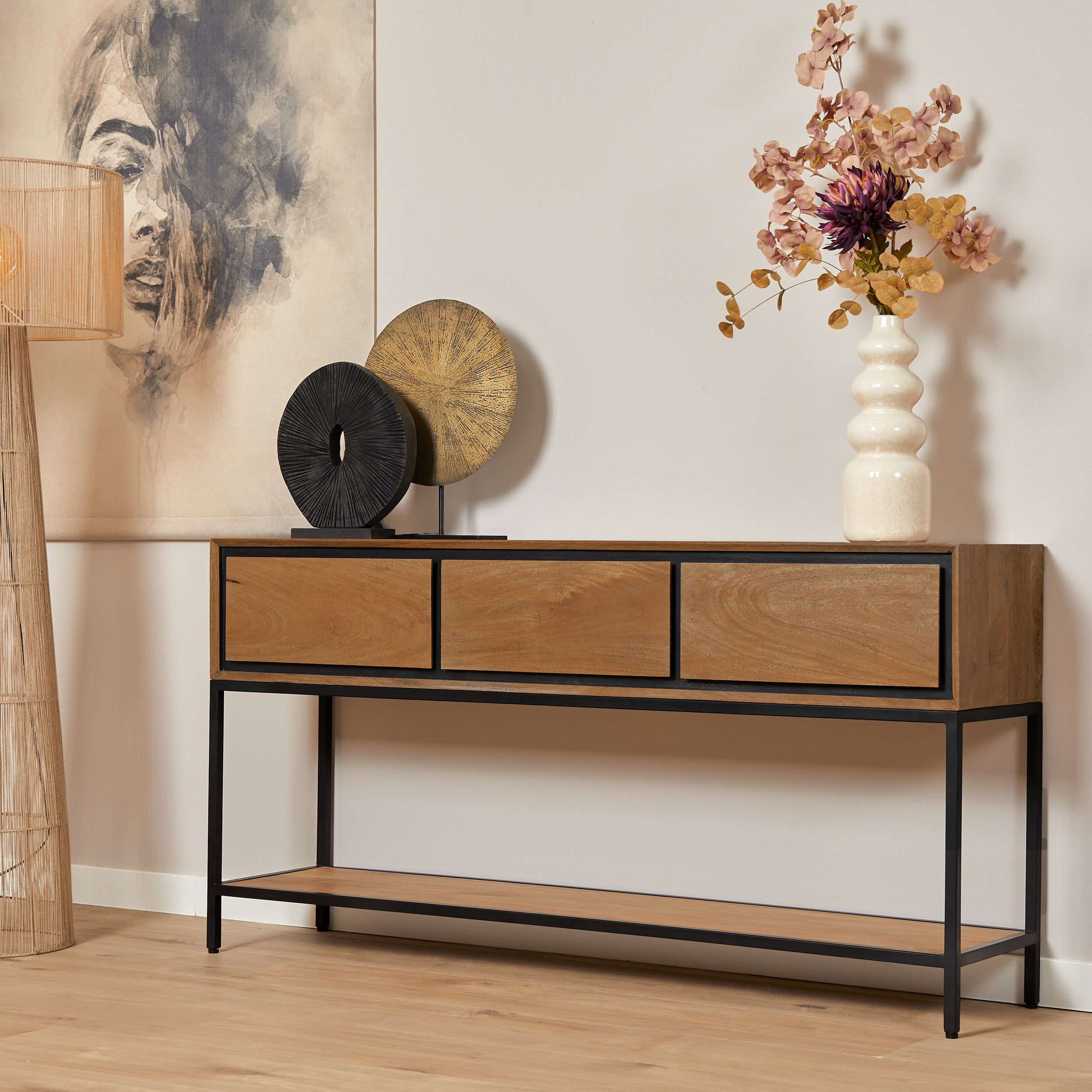 Starfurn sidetable RichWood – bruin – 35x150x76cm