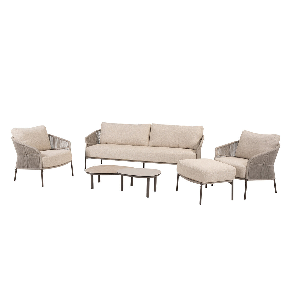 Taste by 4 Seasons loungeset Florence 6-delig – terre