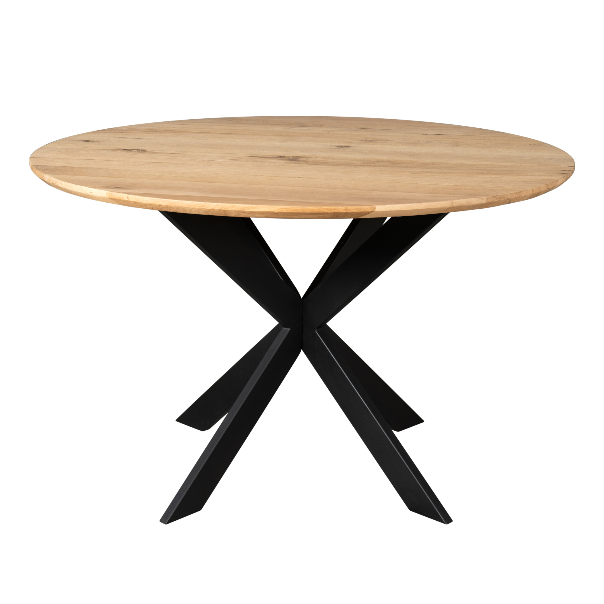 Starfurn eettafel Ferris – bruin – 130x130x76cm