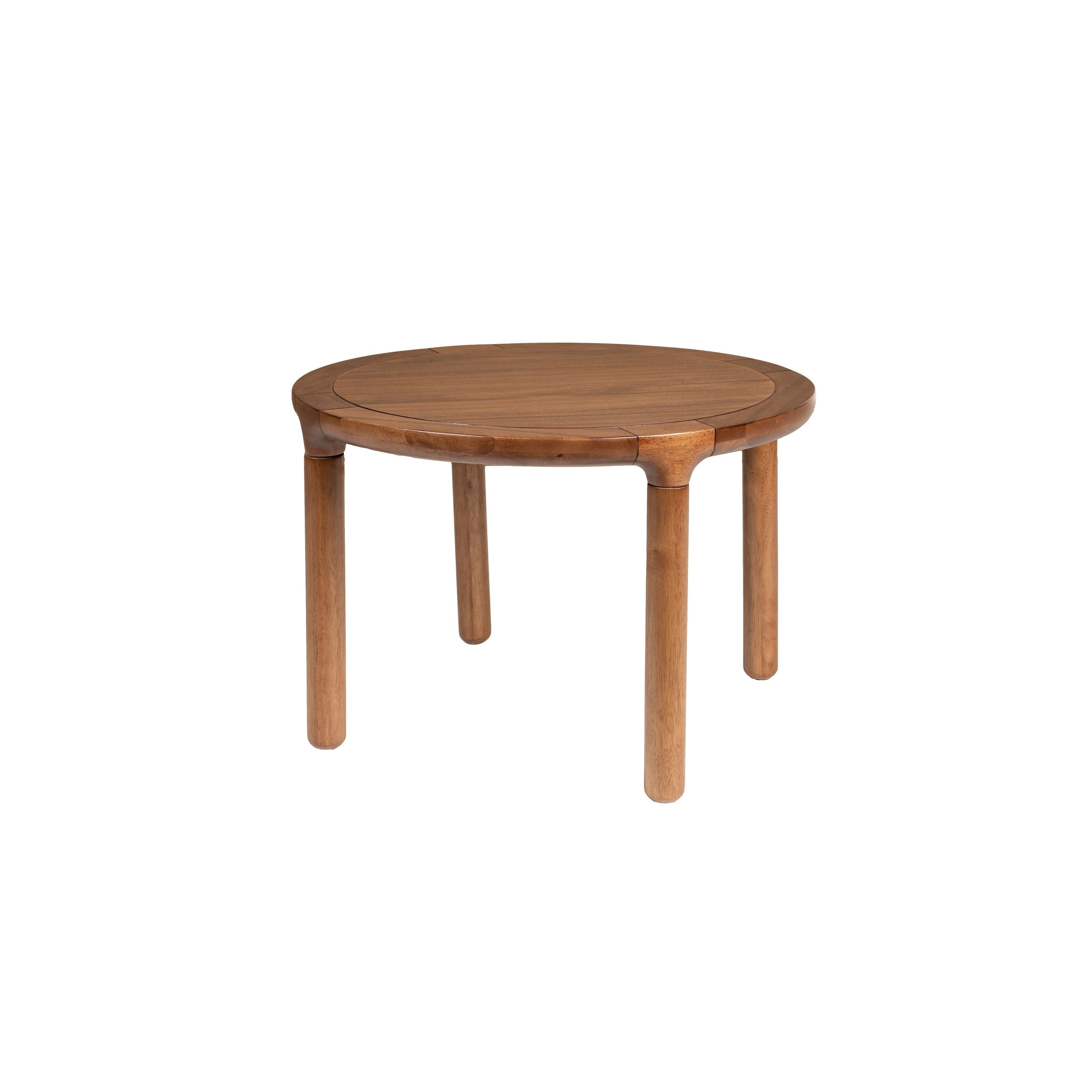 Zuiver Storm Salontafel Rond 60 cm Hout Walnoot – Bruin