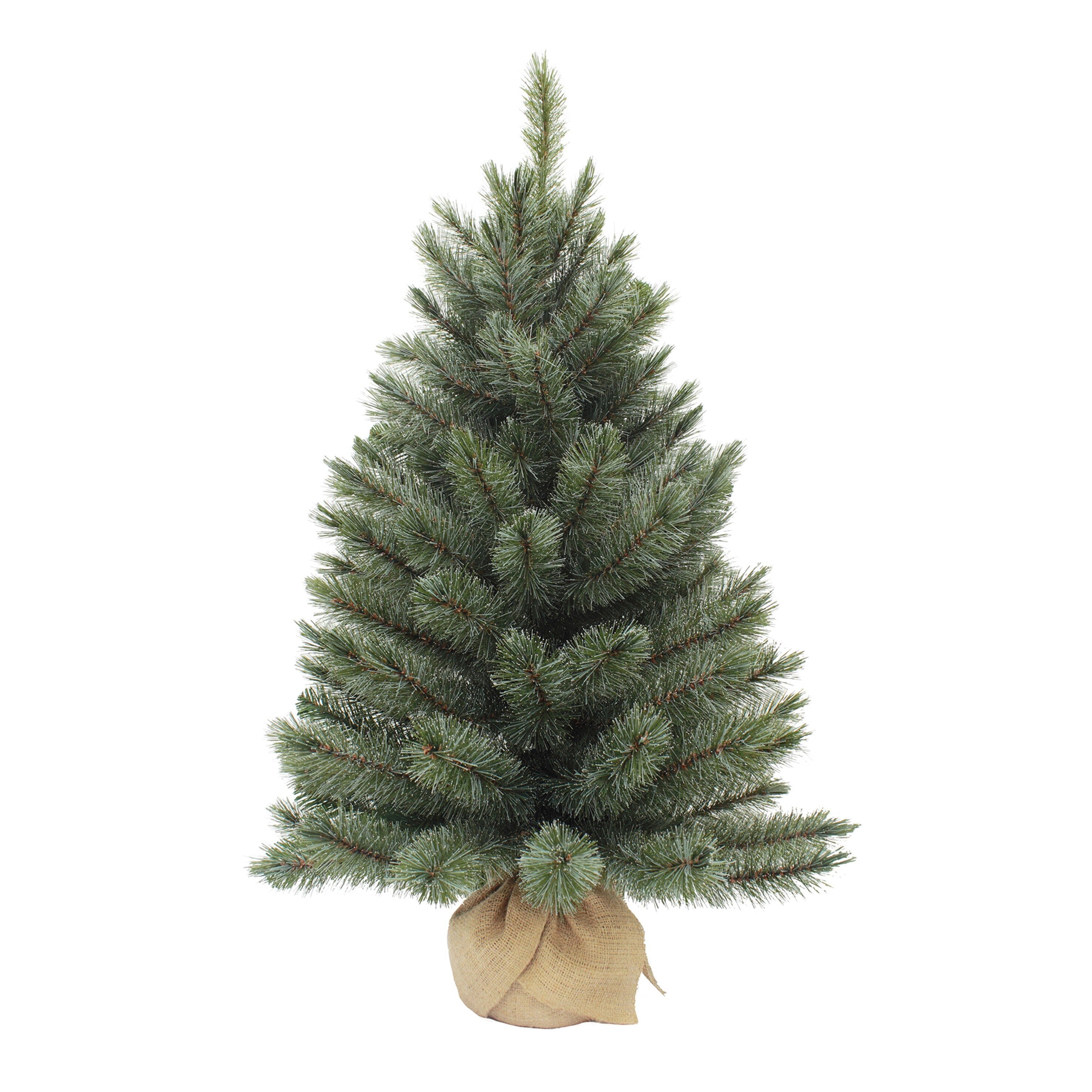 Triumph Tree Forest Frosted Kunstkerstboom in Jute – H60 x Ø46 cm – Bl