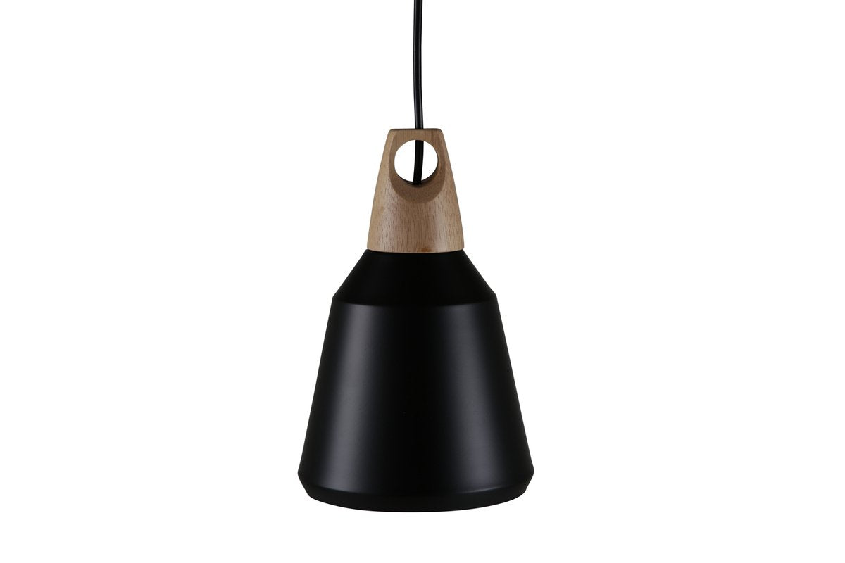 Rebellenclub Hanglamp Lion – zwart – Ø 16 cm