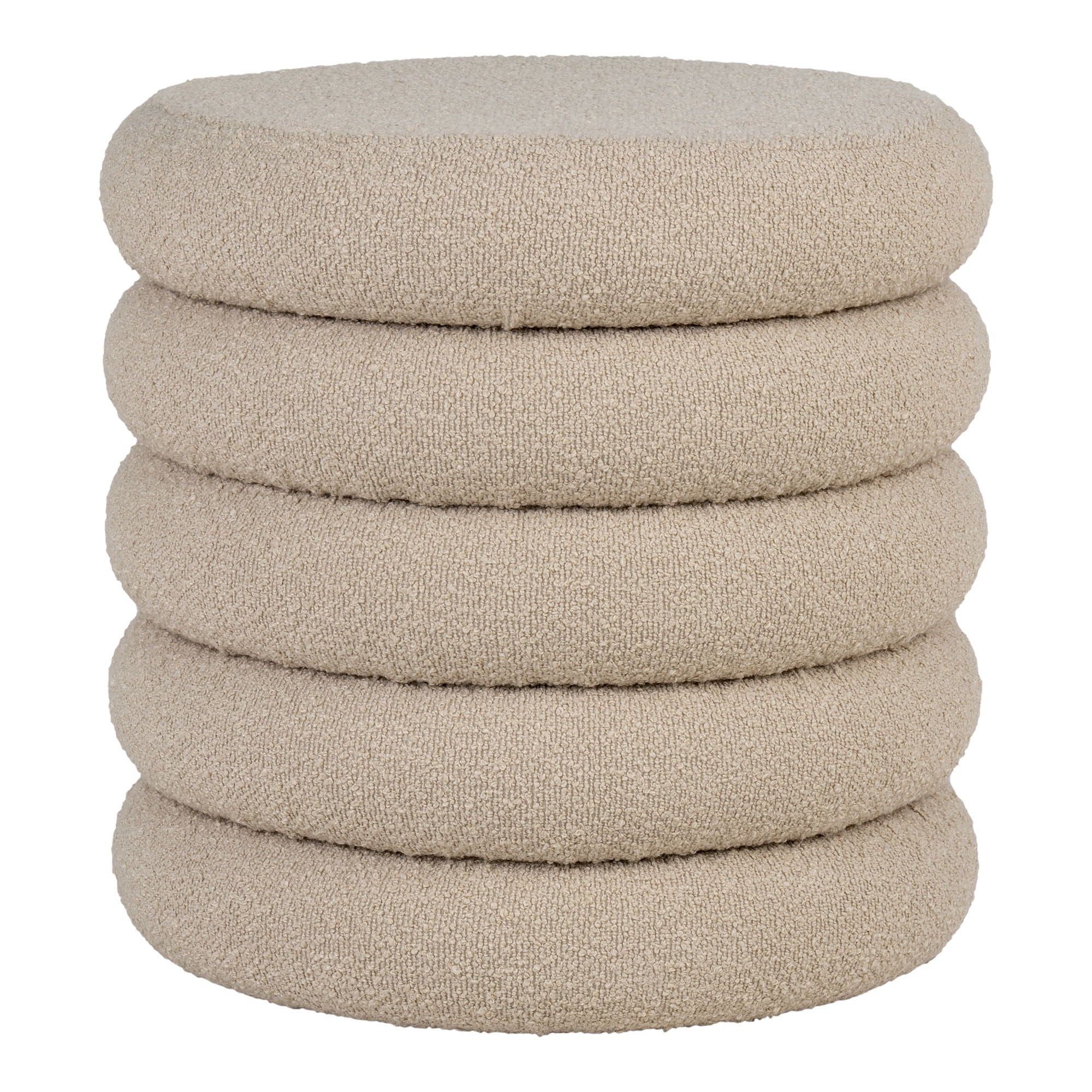 Rebellenclub Poefje Fjell – Beige Bouclé
