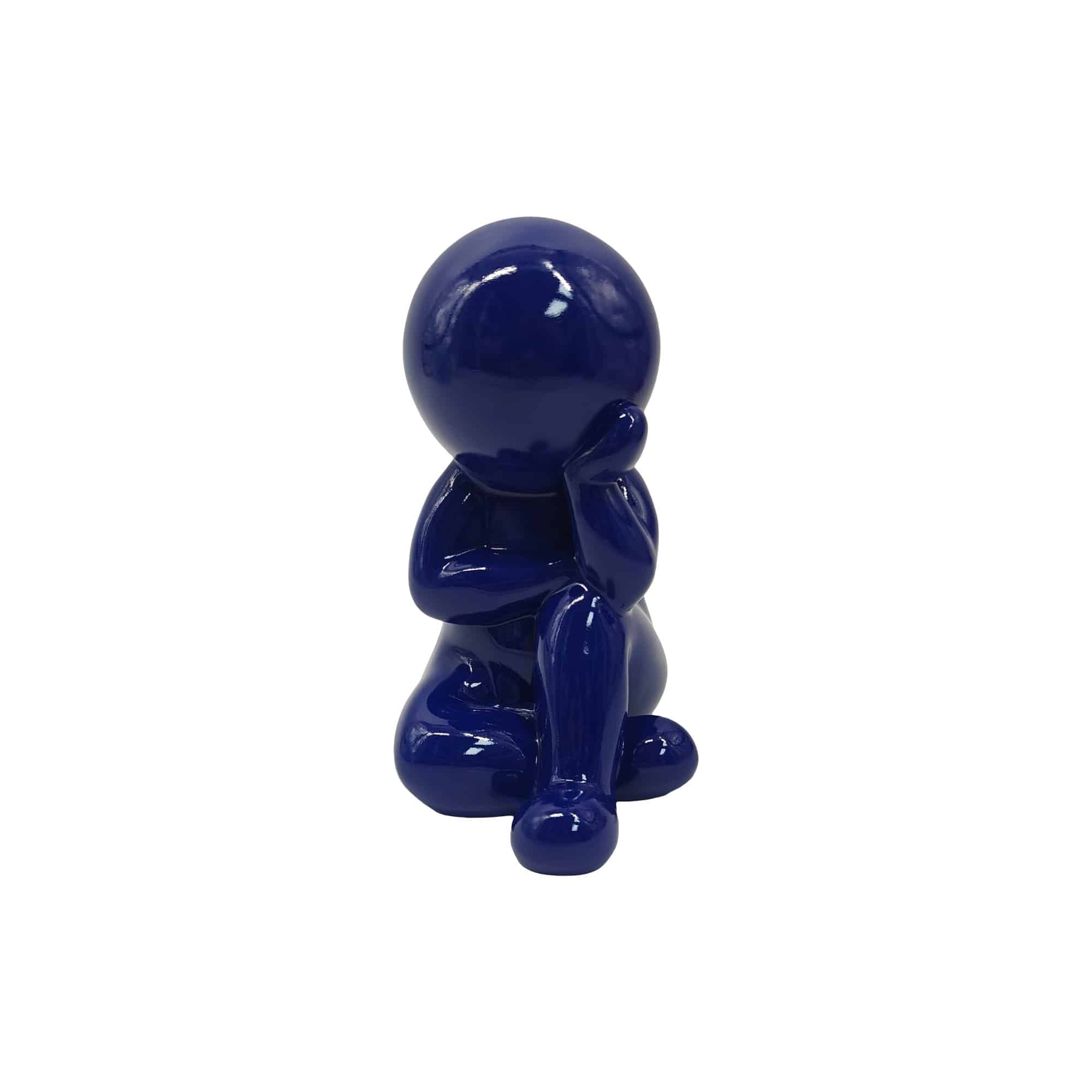 Present Time ornament Amigo Dreaming Medium – blauw – 14.8×11.2x20cm