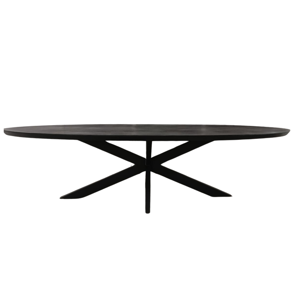 Starfurn eettafel Brandy – zwart – 120x300x76cm