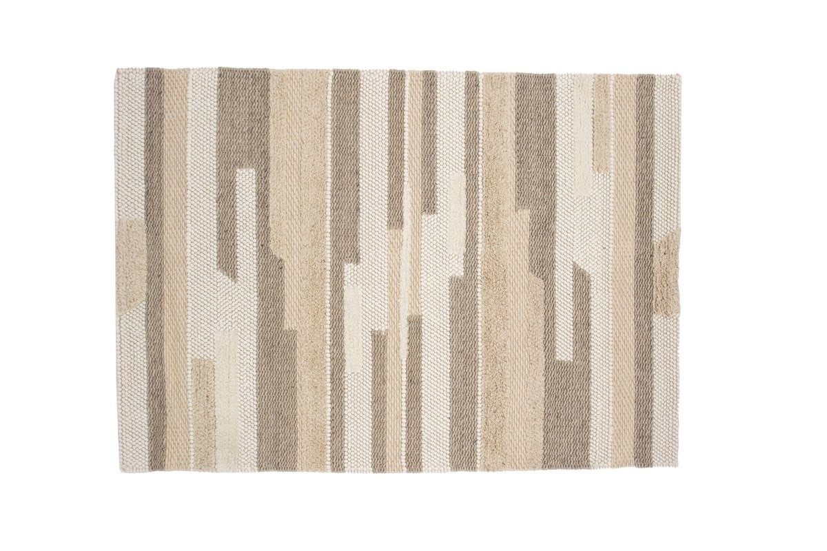 Rebellenclub Vloerkleed Raupo – beige – 230 x 160 cm