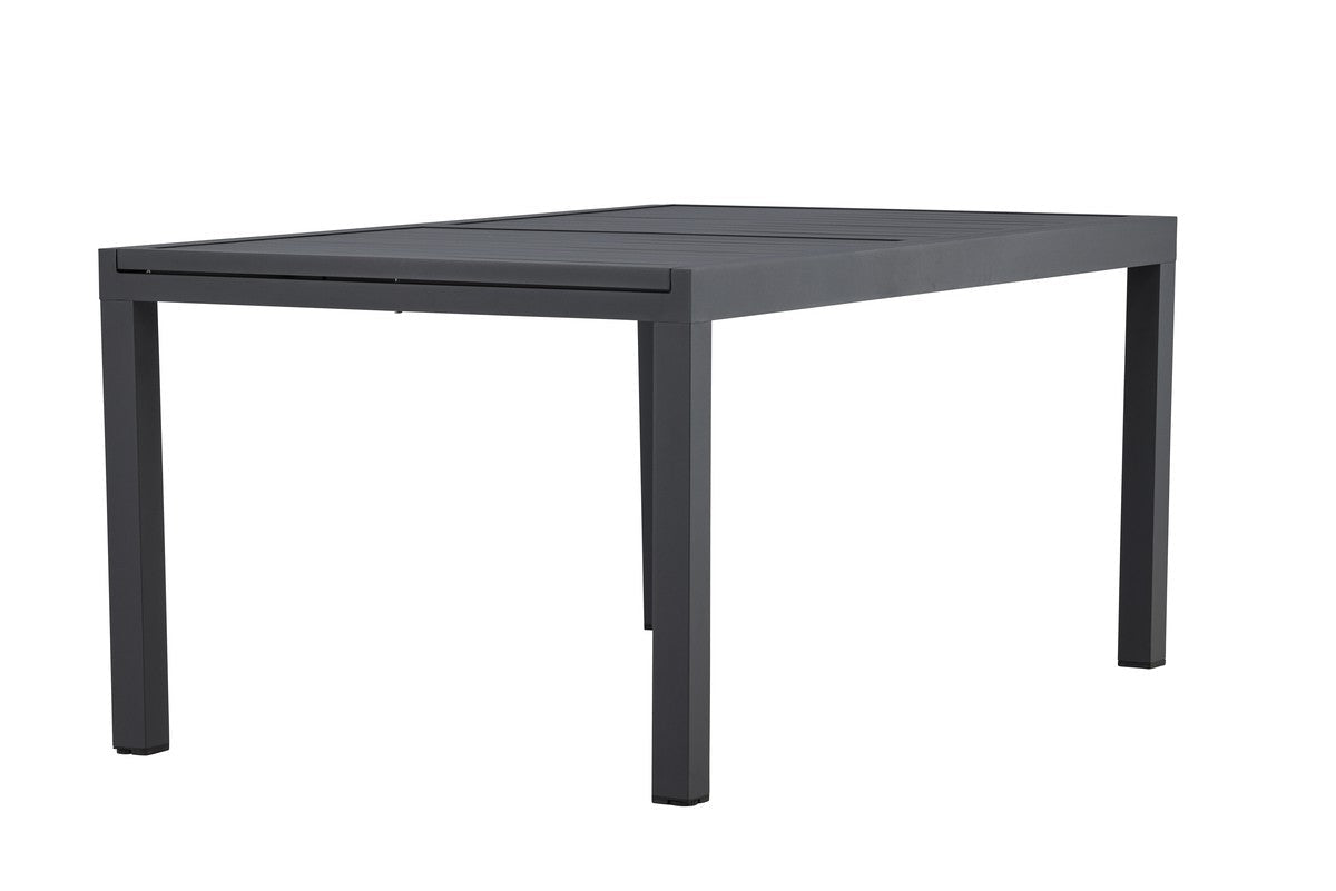 Rebellenclub Rechthoekige Tuintafel Grano – 160 x 100 cm – Zwart