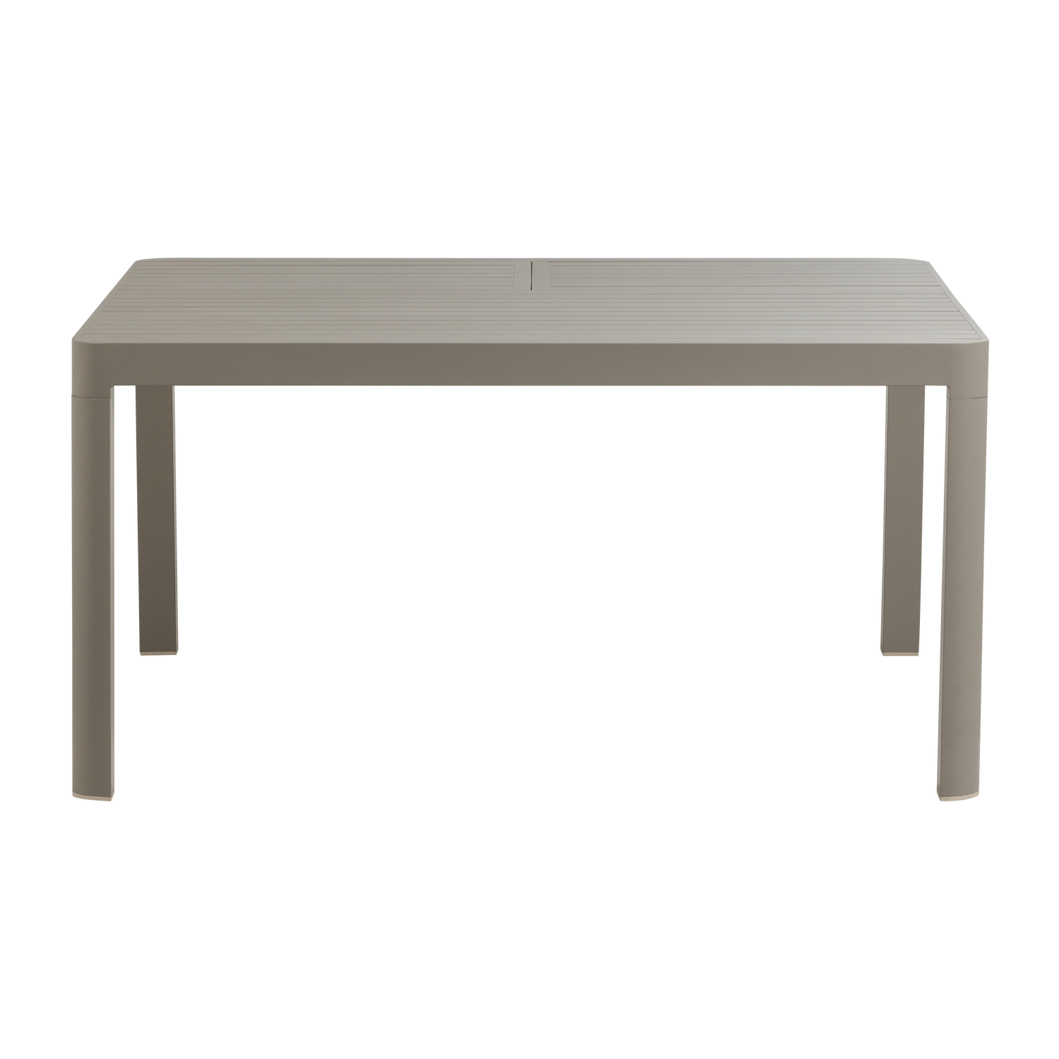 WOOOD tuintafel uitschuifbaar Ovara – Aluminium – Zand – 76x150x150