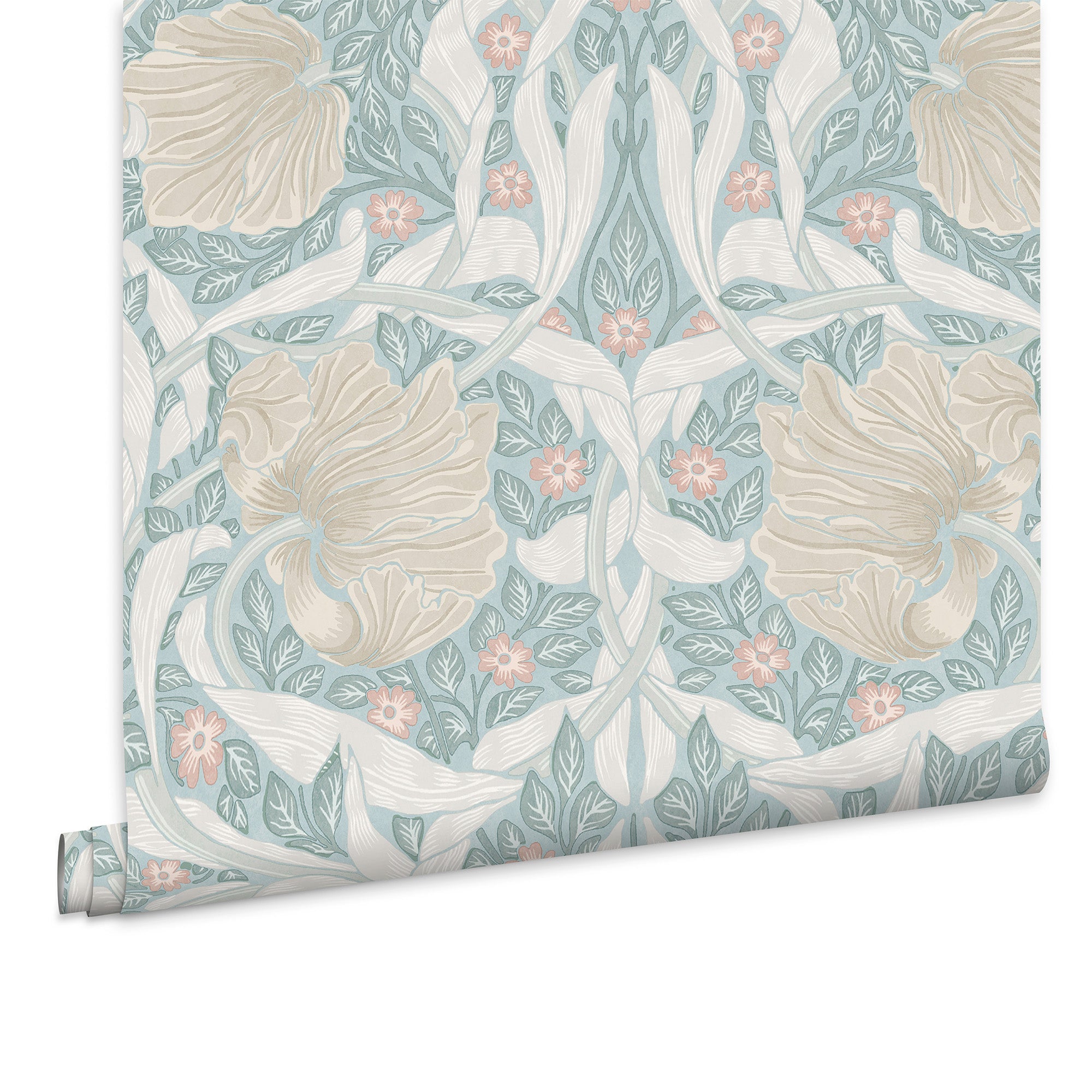 William Morris at Home Vliesbehang – Pimpernel Ocean – 1000×52