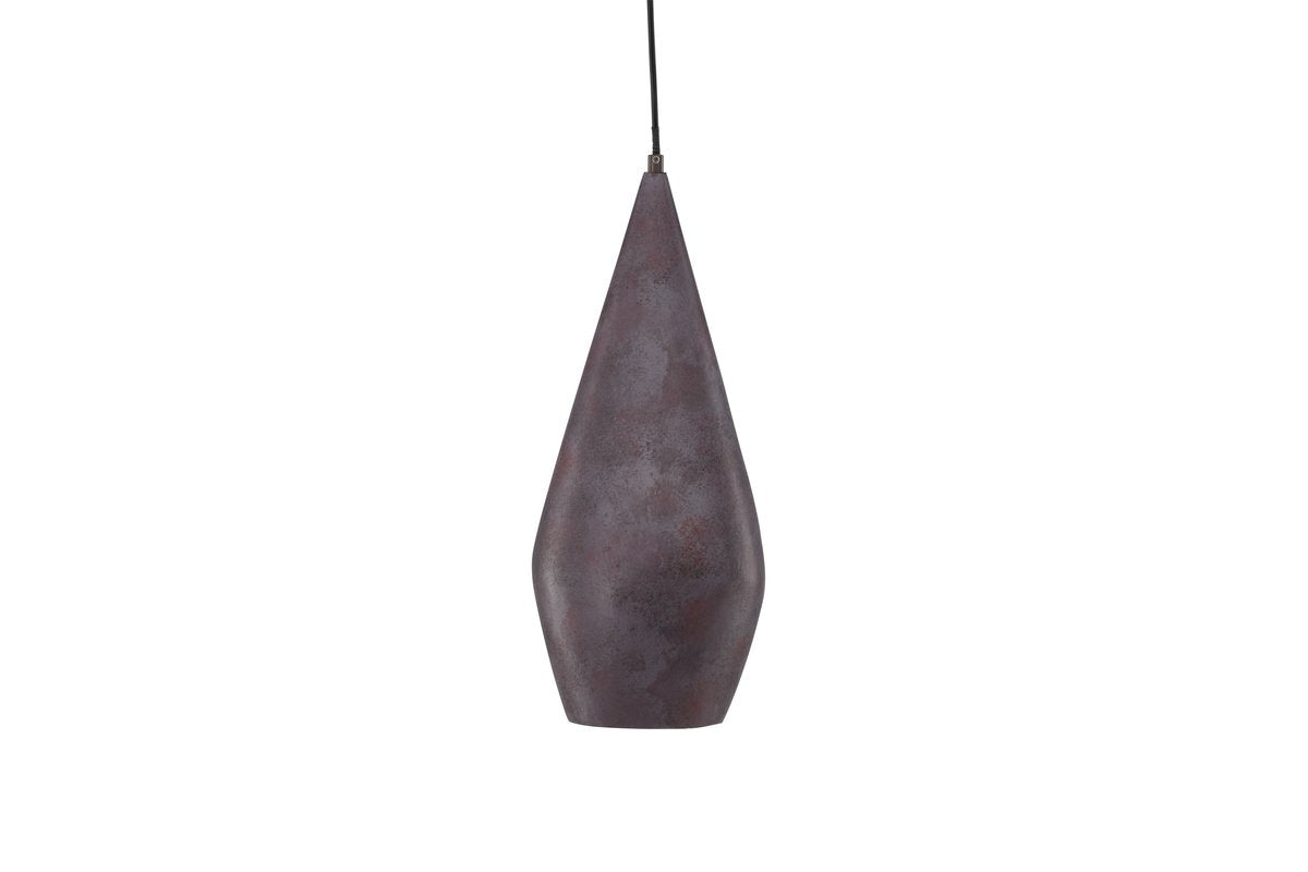 Rebellenclub Hanglamp Tasman – bruin – Ø 20 cm