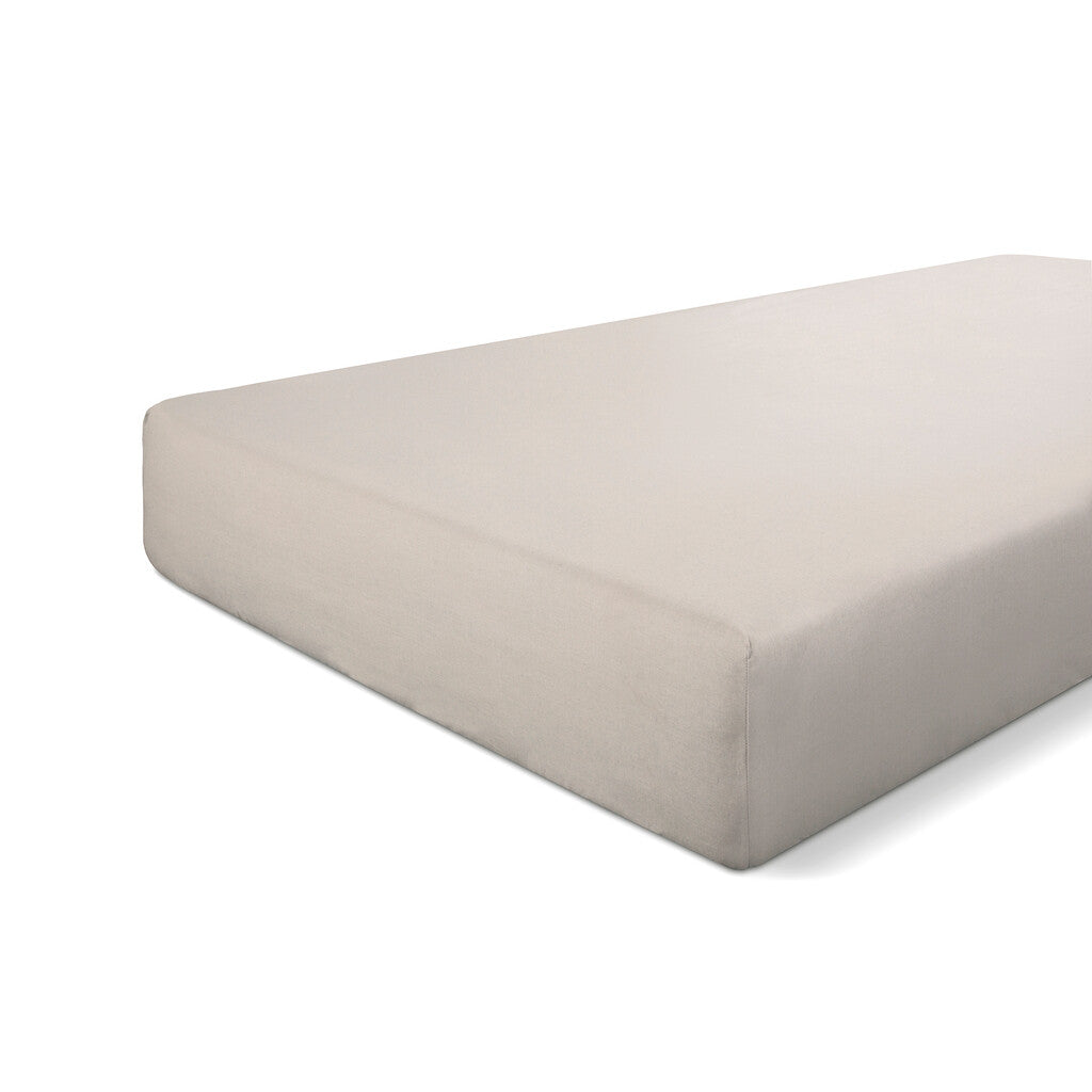 Walra – Hoeslaken Katoen – 180×200 cm – Zand