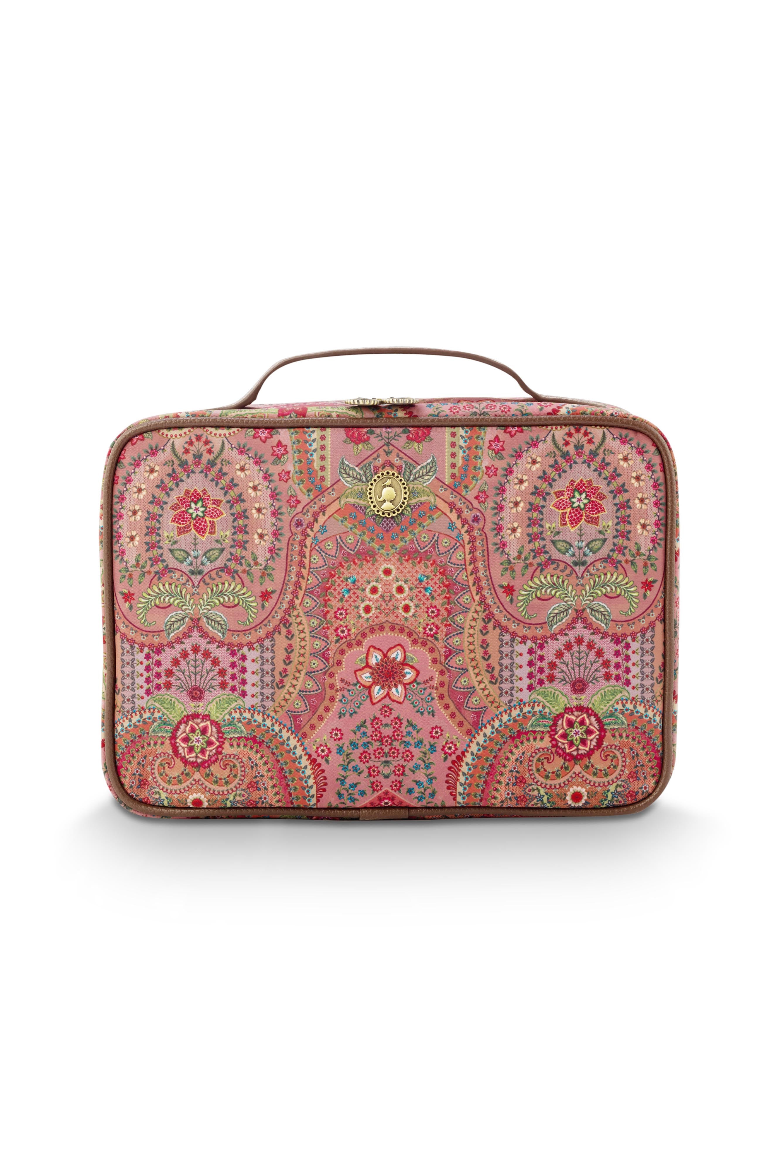 Pip Studio – Casey Beautycase Dames – Jabali – Rood – 27x10x19cm