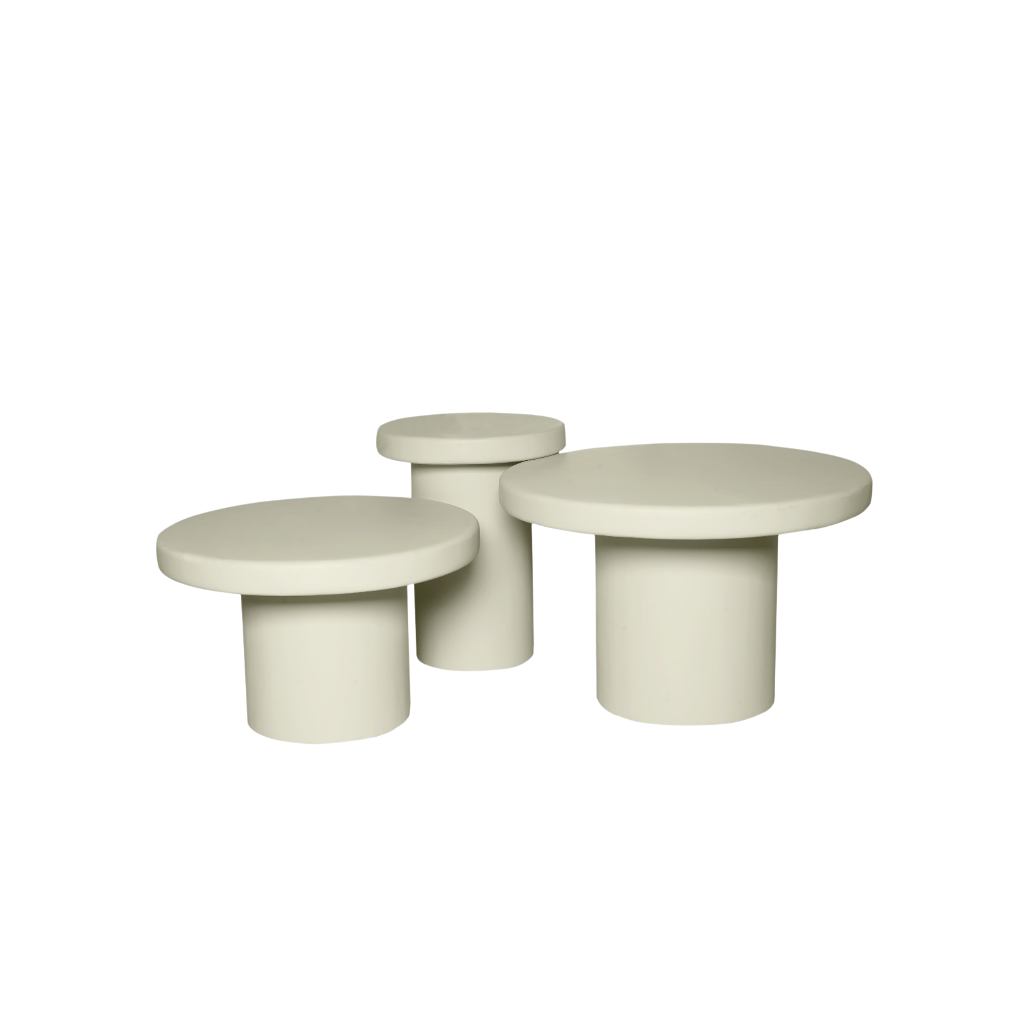 Starfurn salontafel Maya – beige – 70x70x45cm