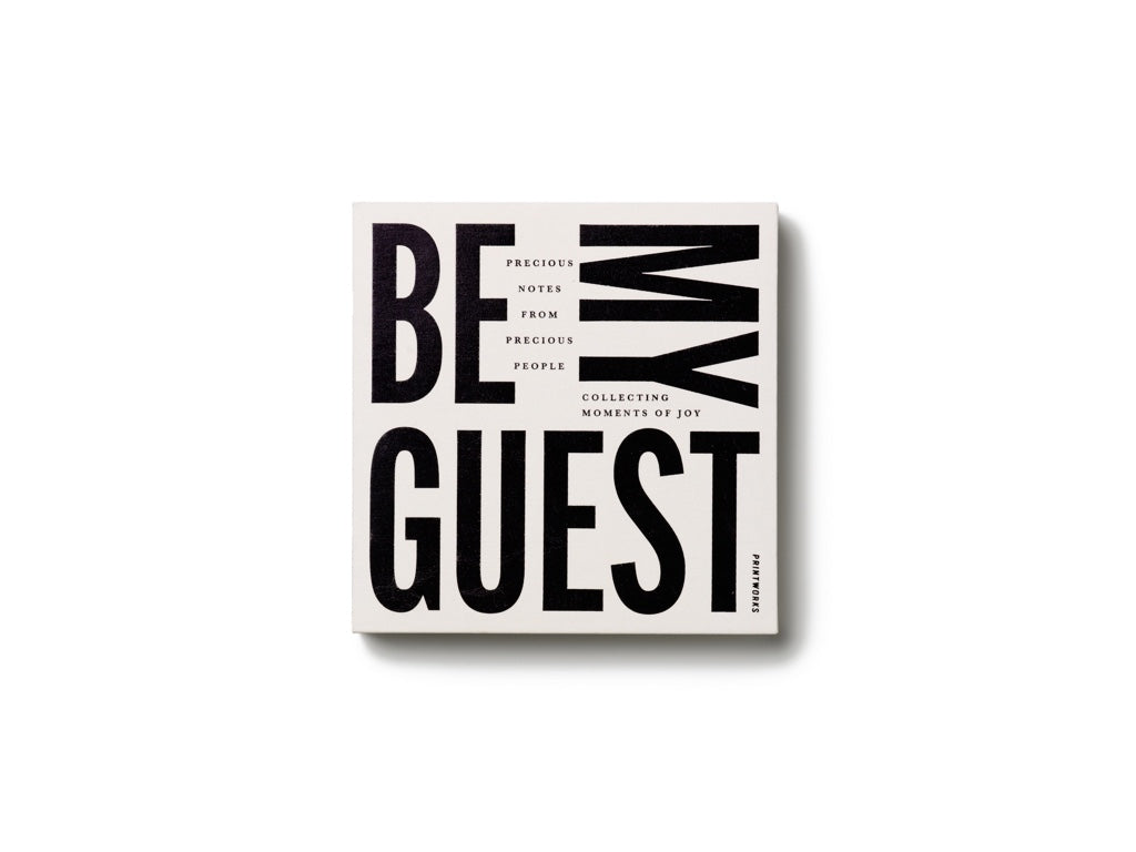 Printworks Gastenboek – Zwart/Wit