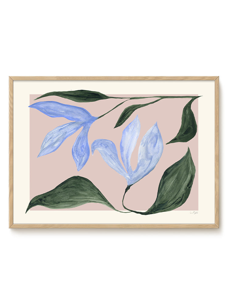 Anna Mörner – Lila Blomma – PSTR studio Kunst Poster