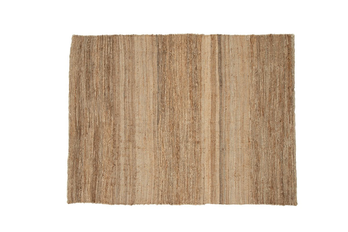Rebellenclub Vloerkleed Melan – naturel jute – 230 x 160 cm